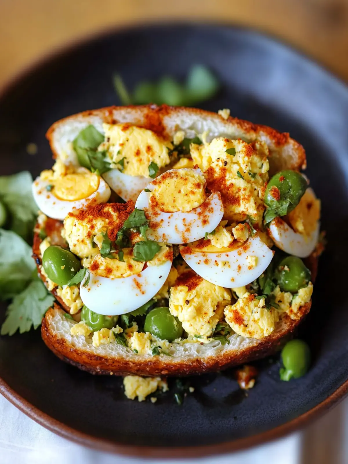 Crispy Egg Salad
