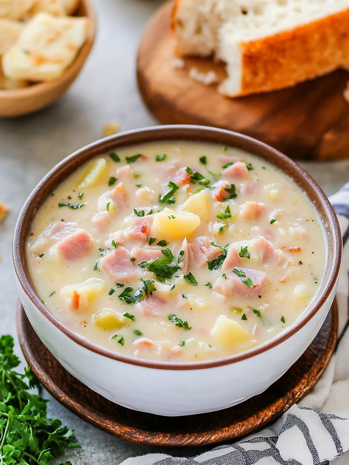 Creamy Ham and Potato Soup