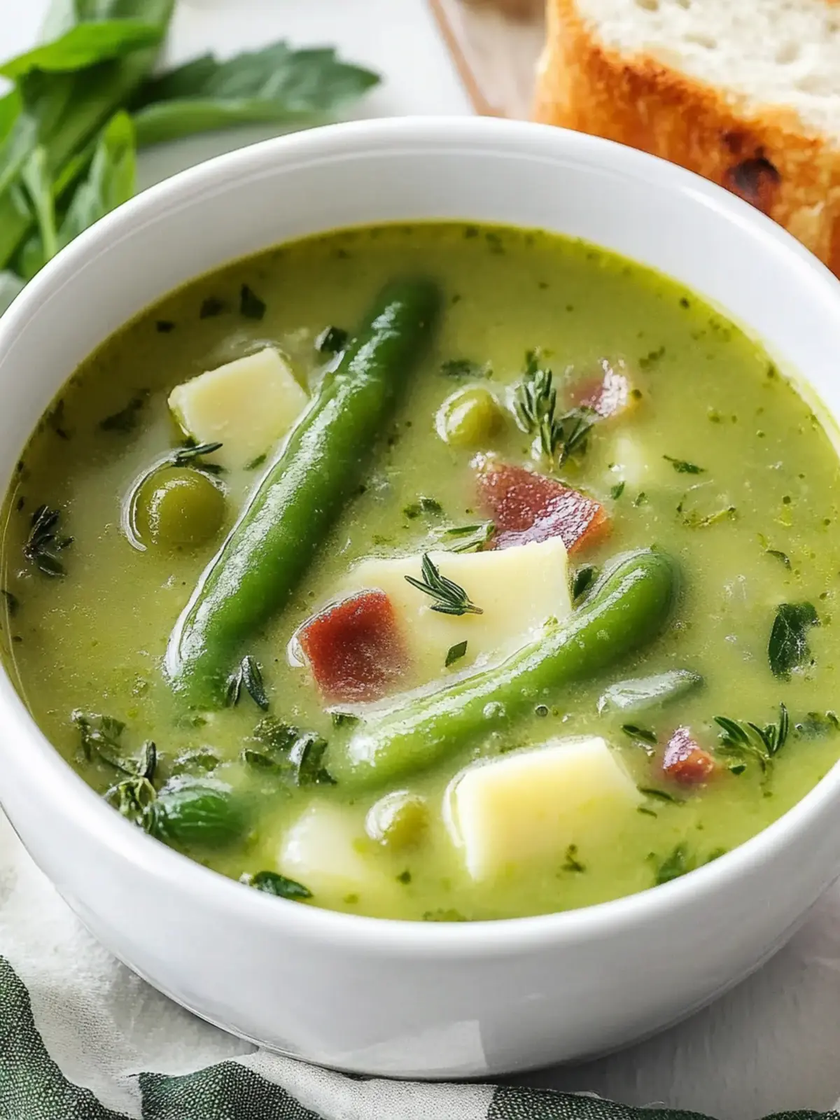 Hearty German Green Bean Soup