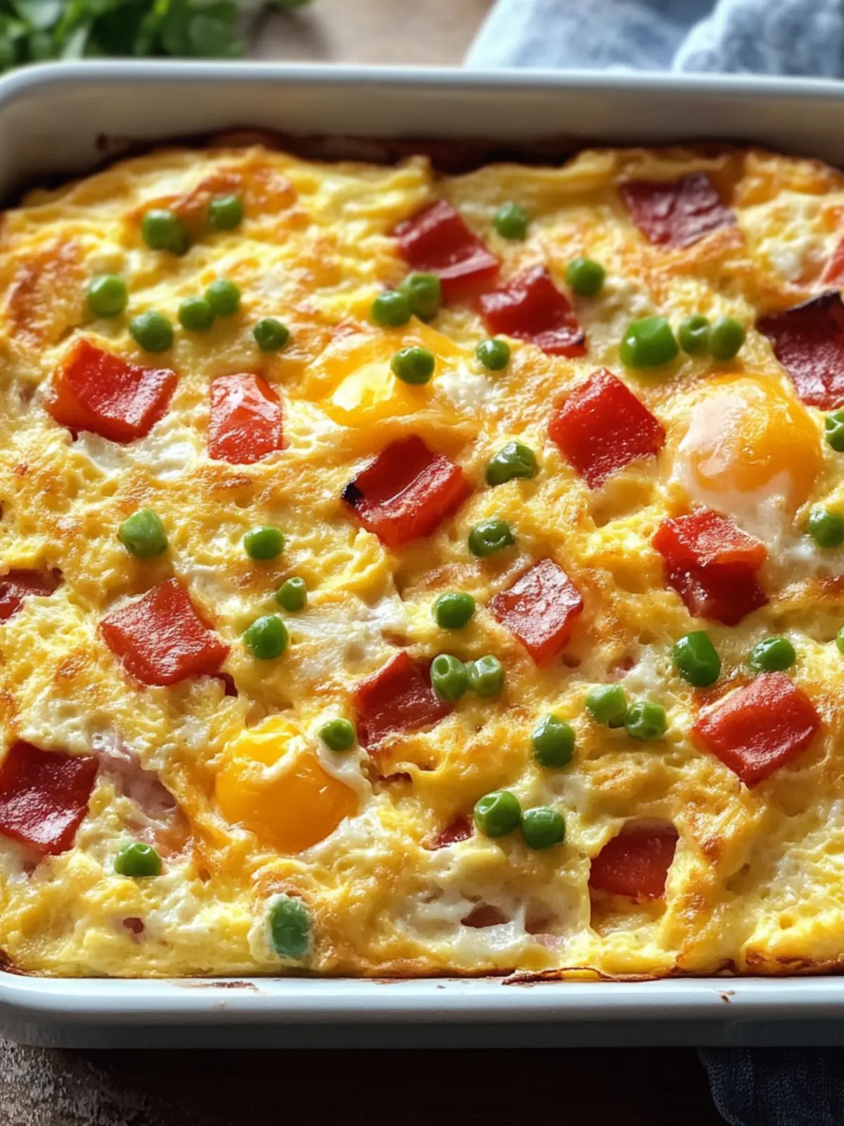 Denver Omelet Egg Bake