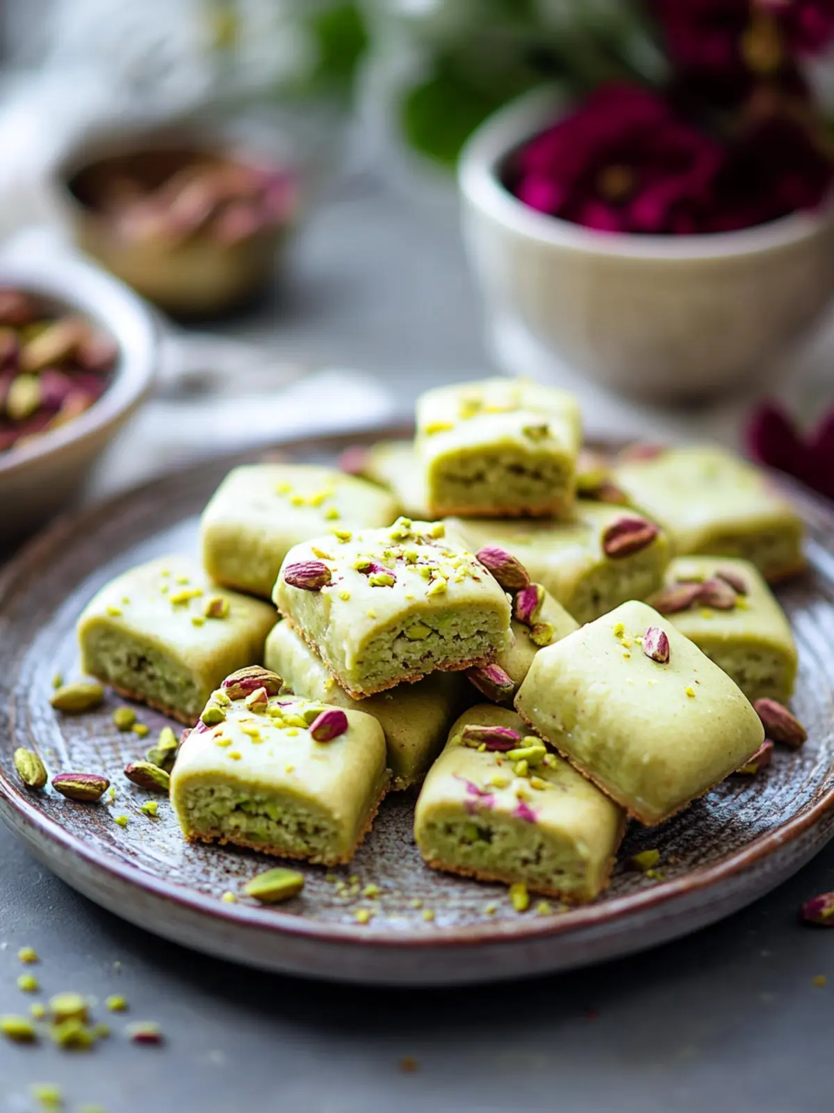 Pistache koekjes