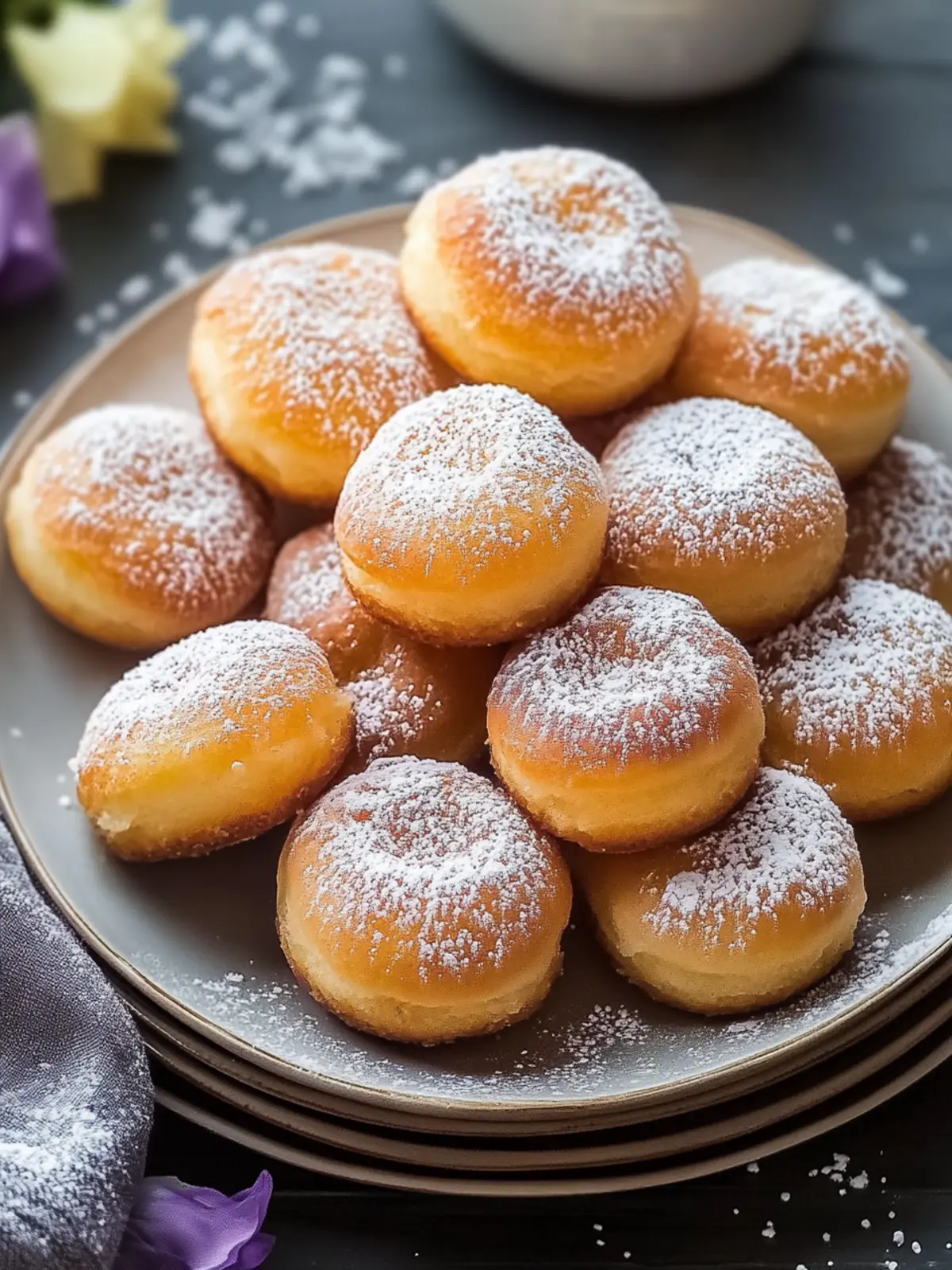 Fluffy Hawaiian Malasadas