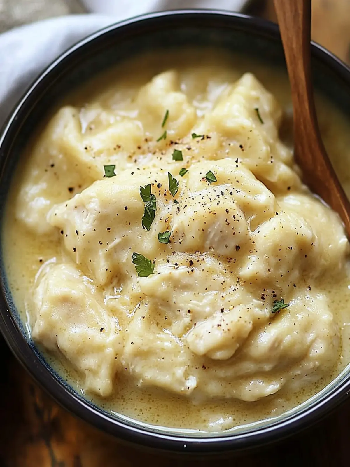Crockpot Chicken and Dumpling