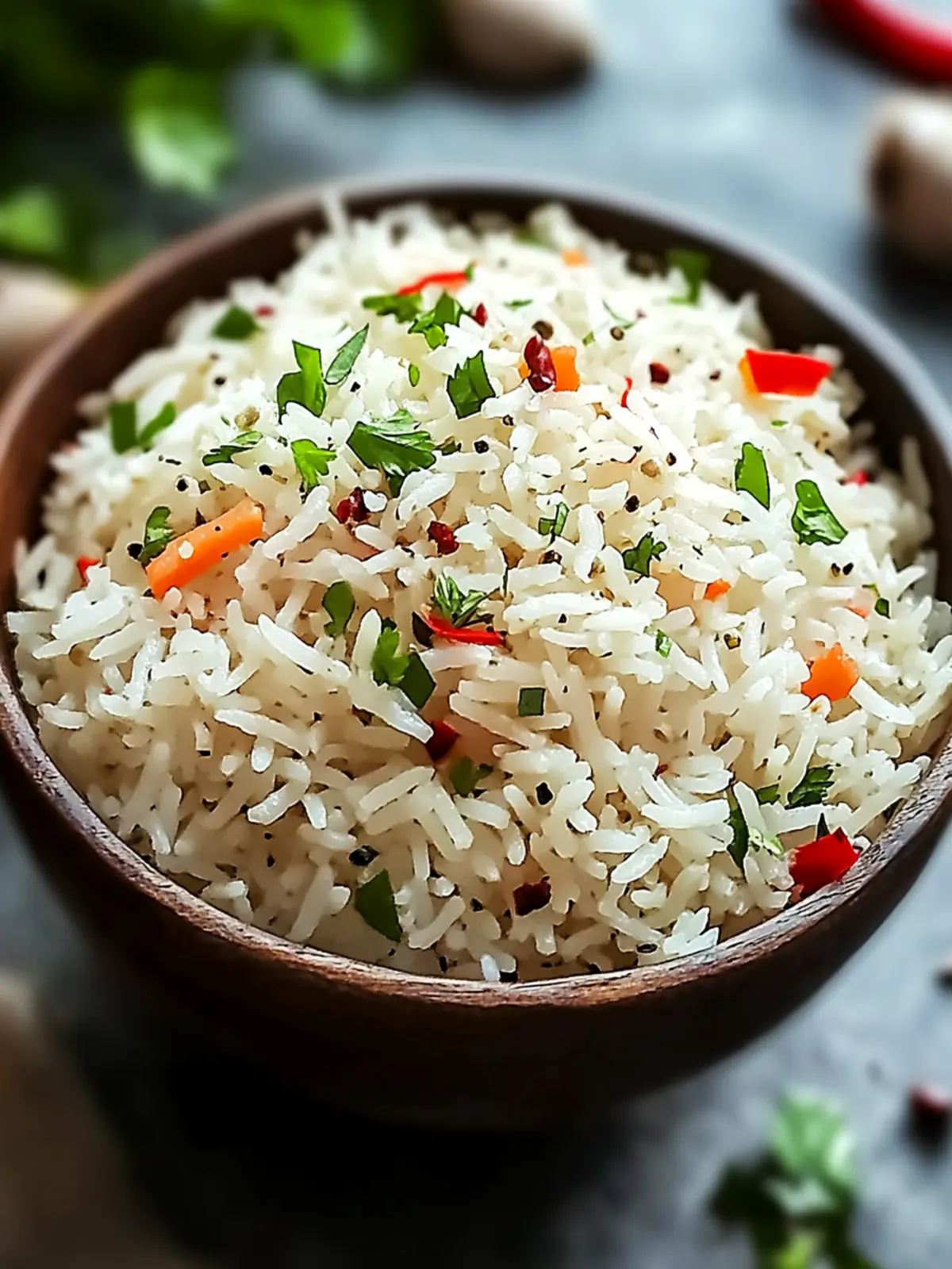 Coconut Pepper Rice