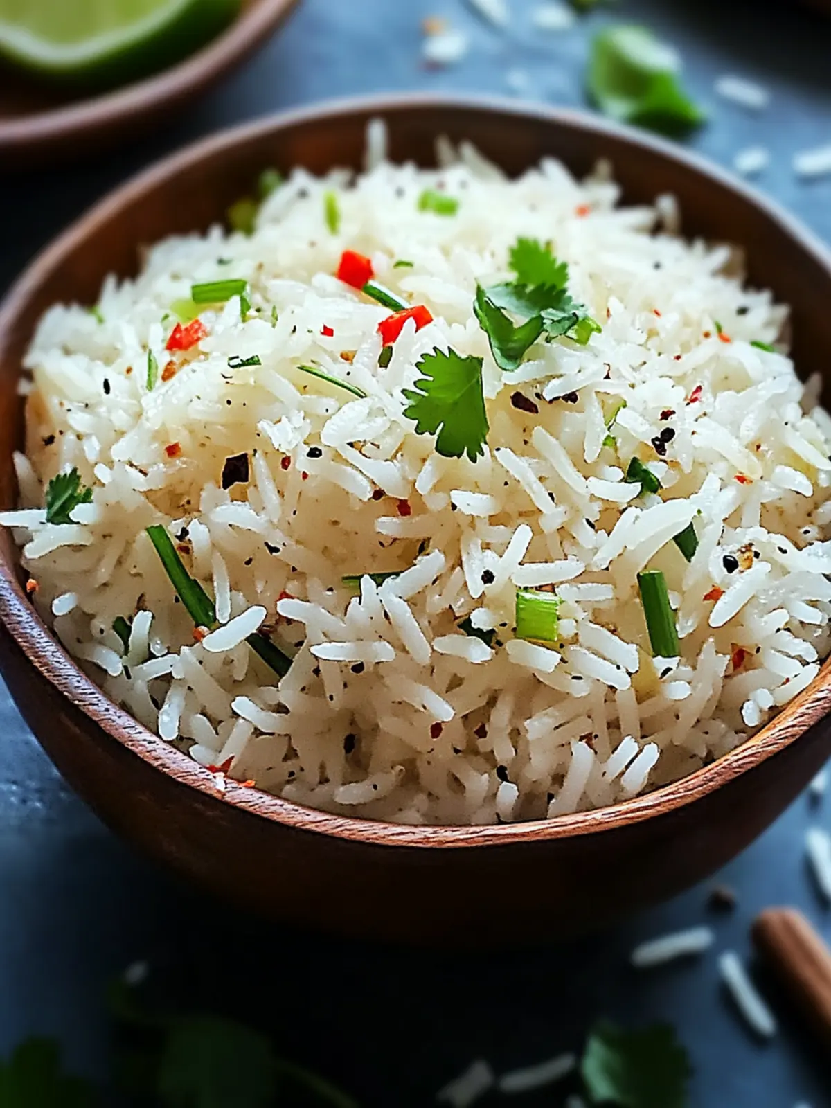 Coconut Pepper Rice