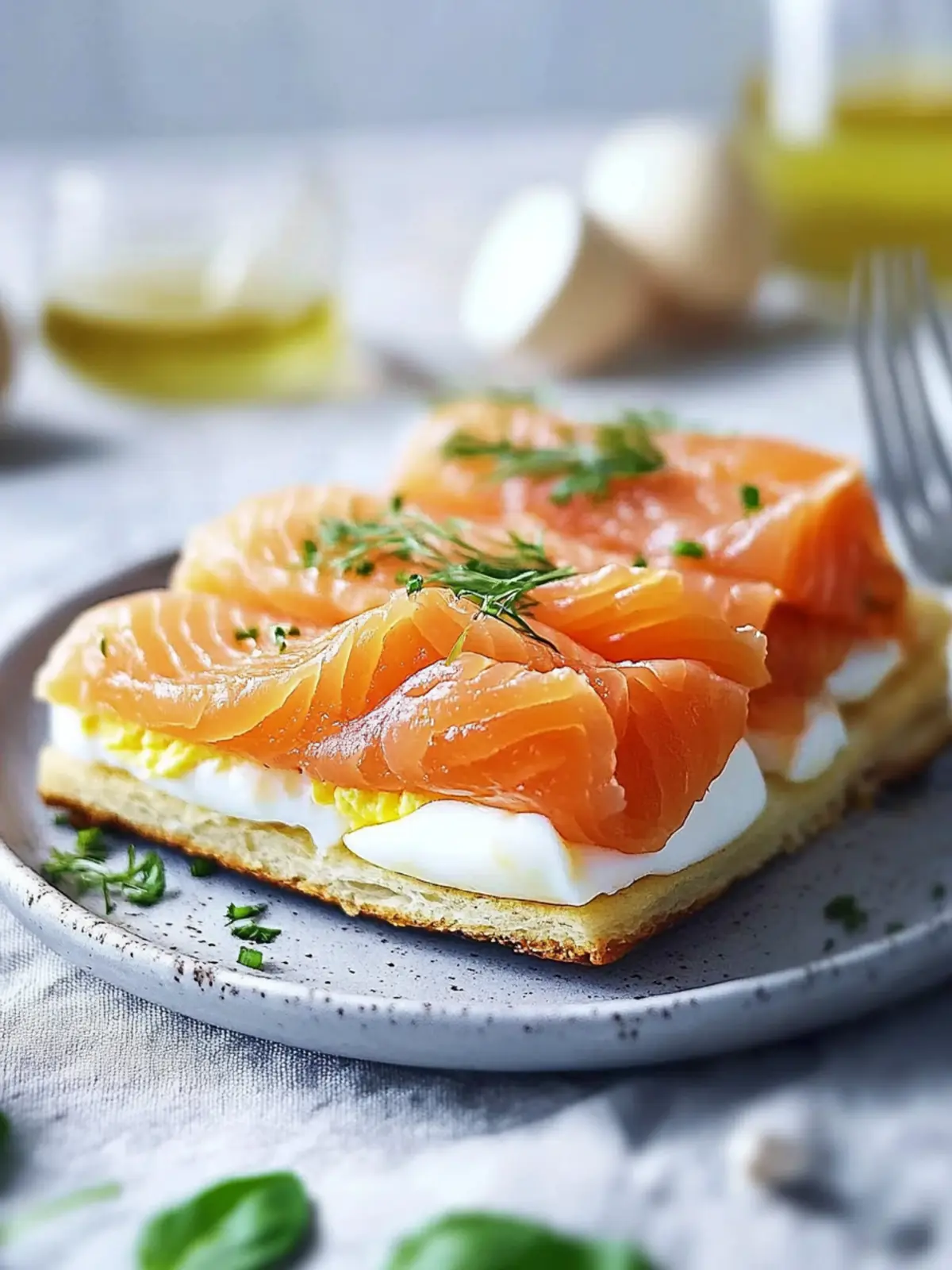 Smoked Salmon and Egg