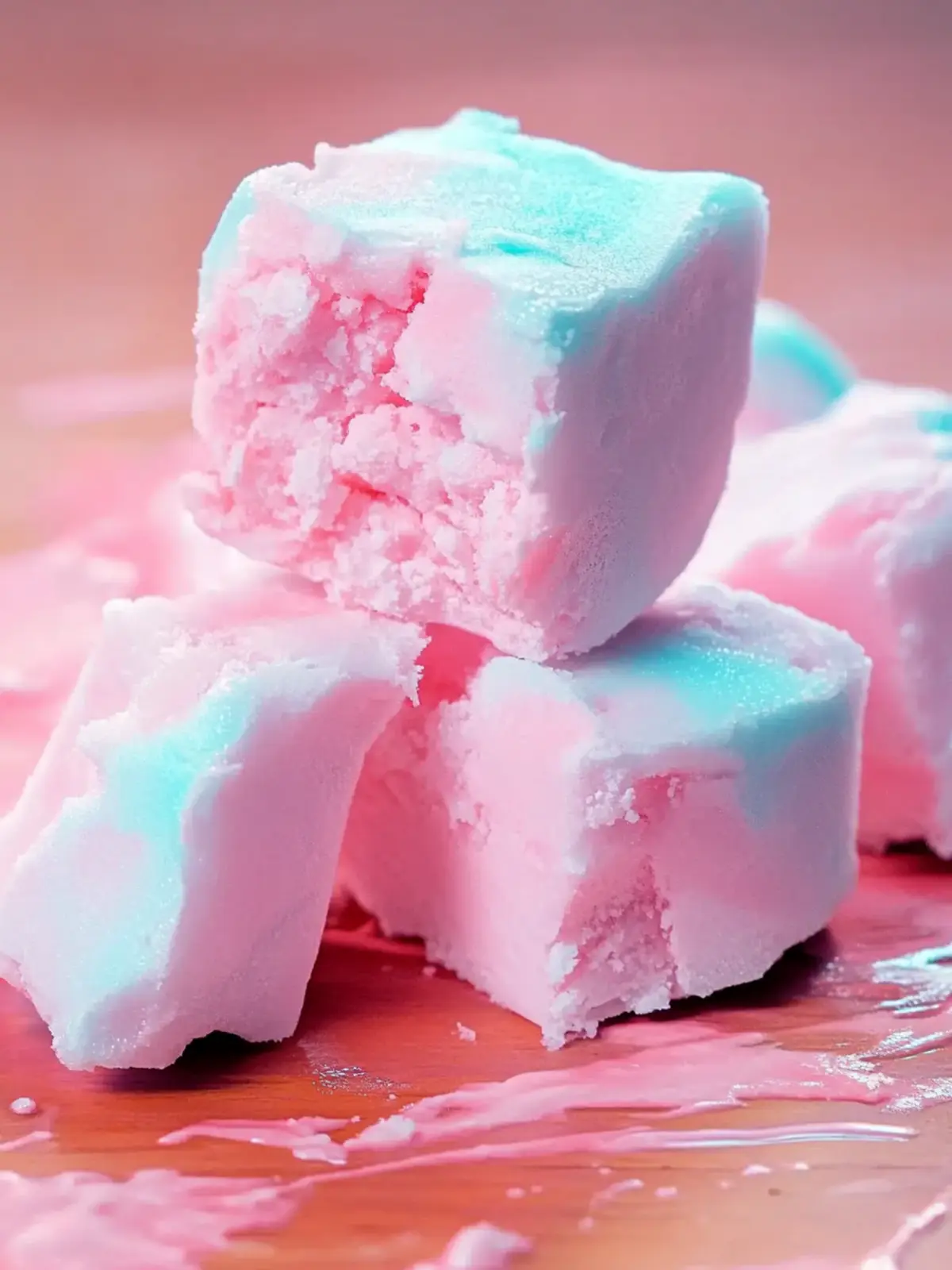 Cotton Candy Fudge
