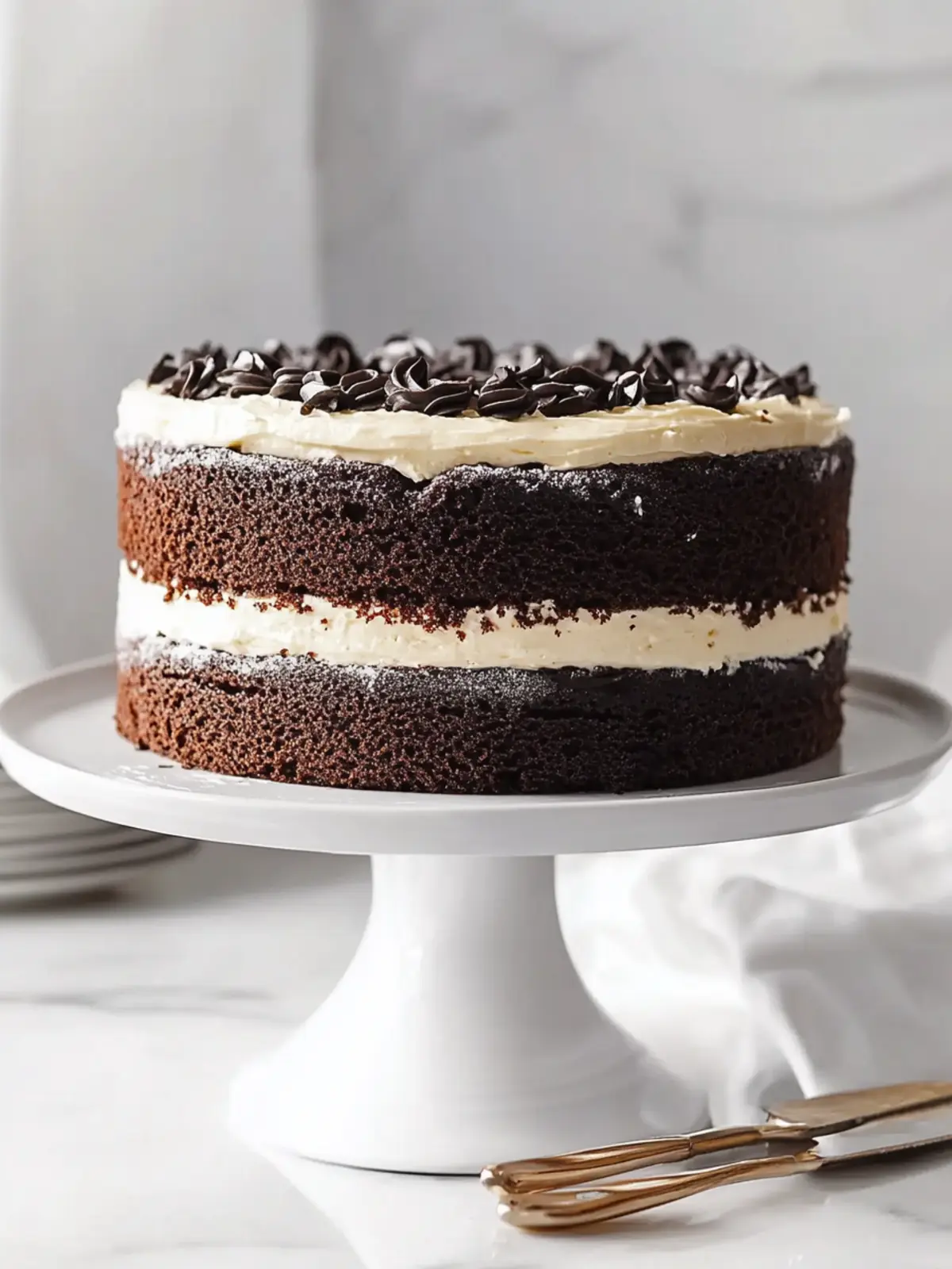Tuxedo Cake
