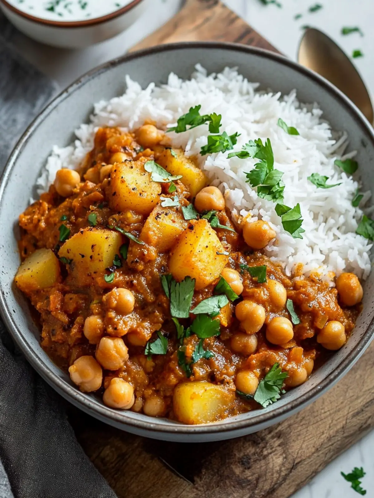 Chickpea and Potato Curry