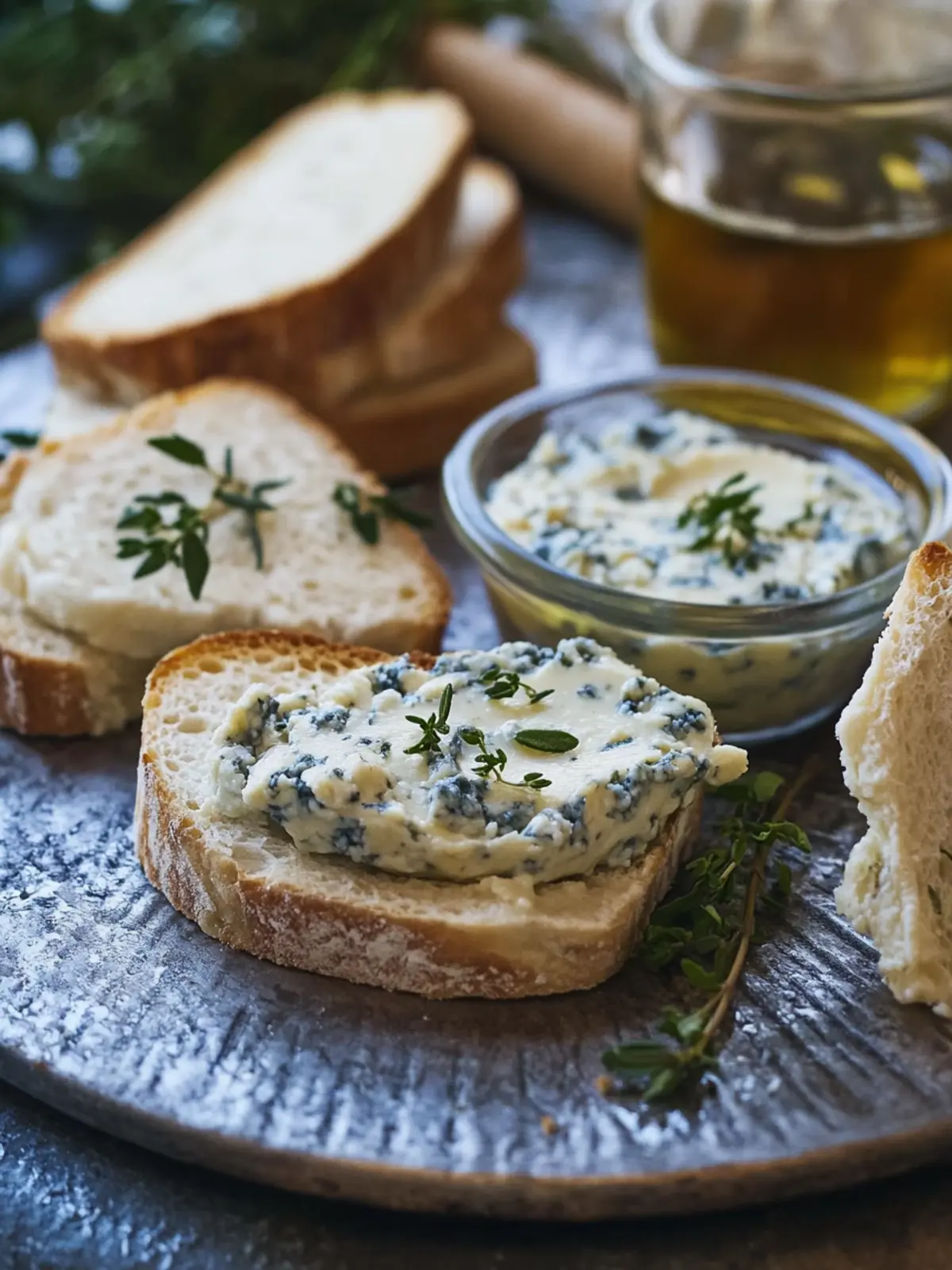 Blue Cheese and Sherry Spread