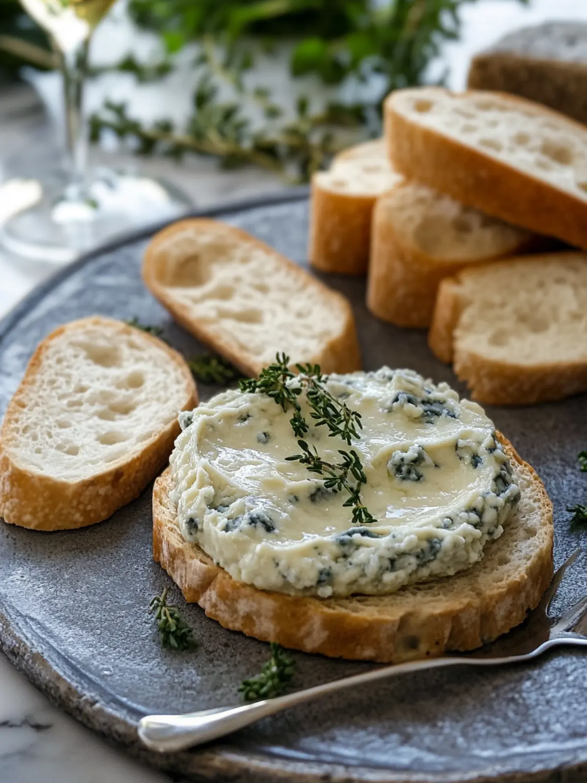 Blue Cheese and Sherry Spread