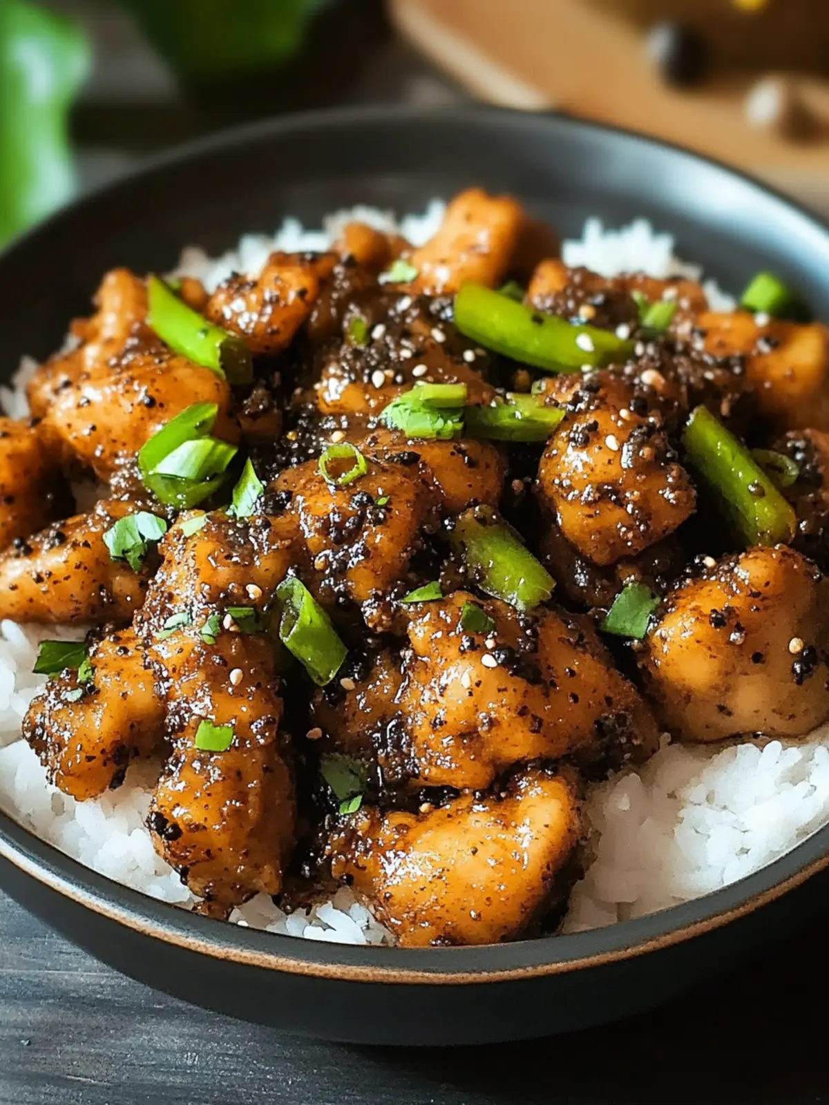 Black Pepper Chicken