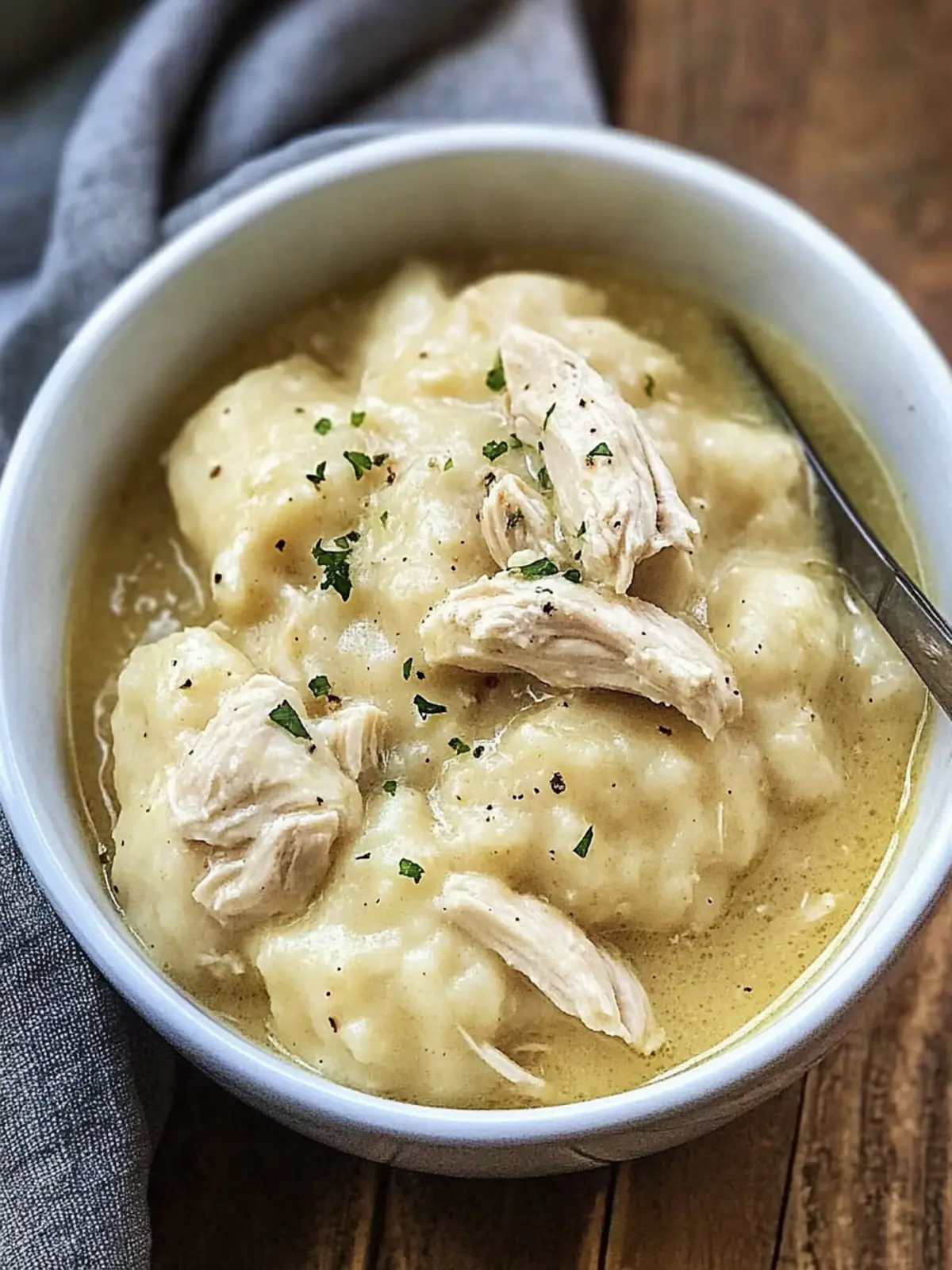 Crockpot Chicken and Dumpling
