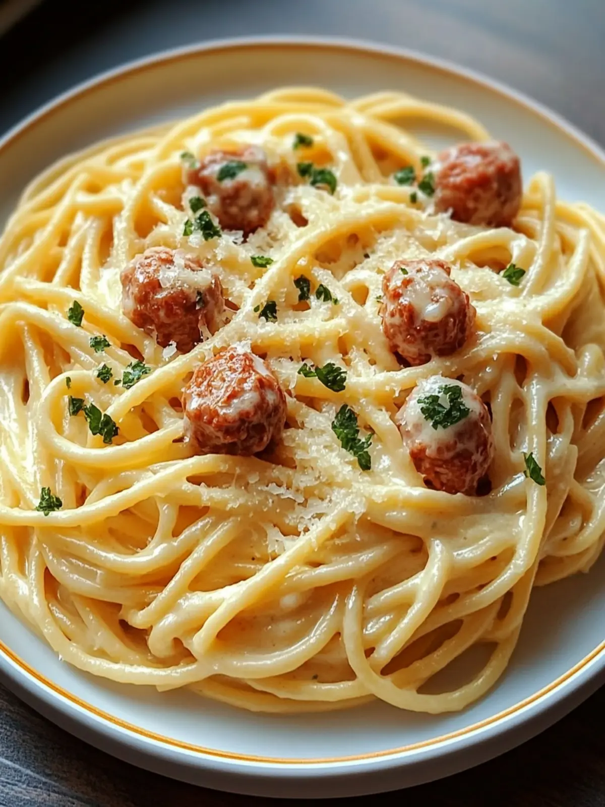 Creamy Spaghetti Alfredo