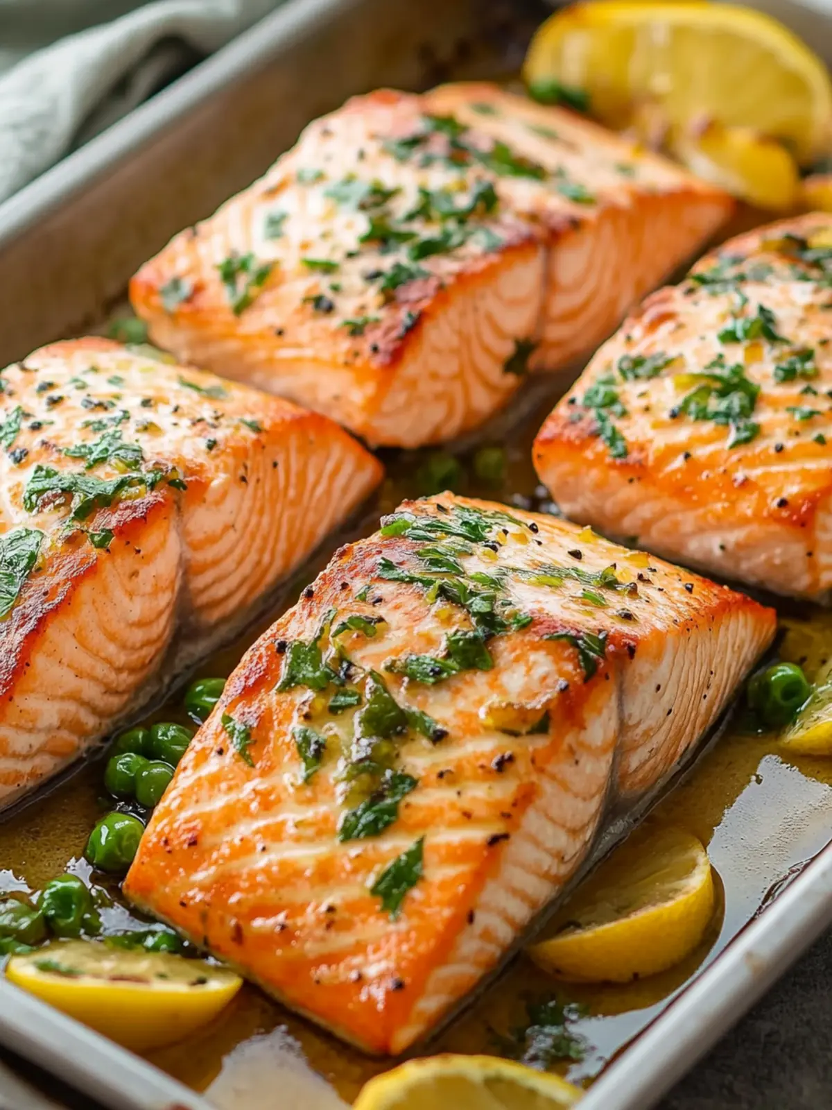 Baked Coho Salmon