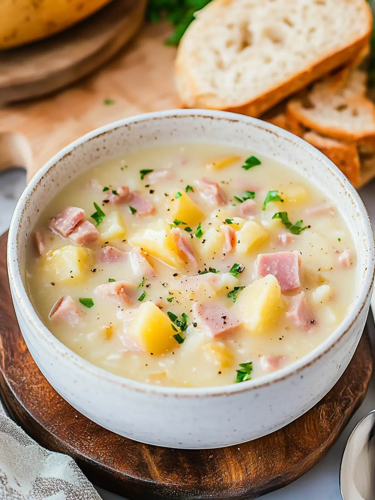 Creamy Ham and Potato Soup