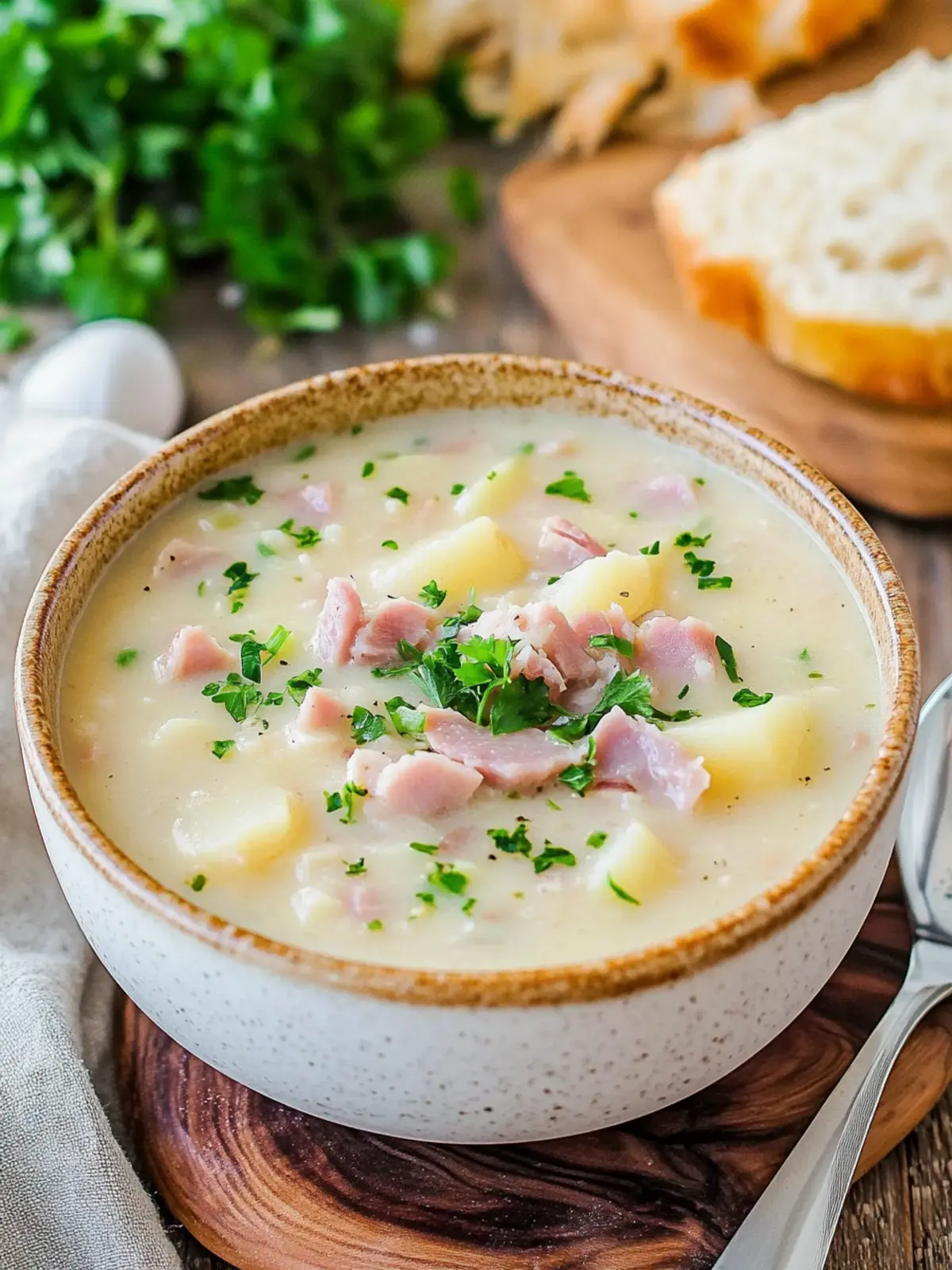 Creamy Ham and Potato Soup
