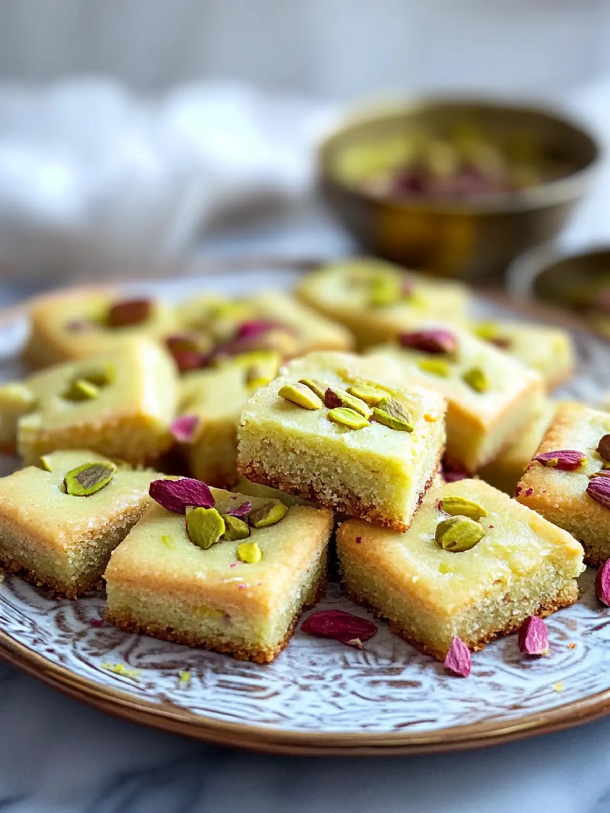 Pistache koekjes