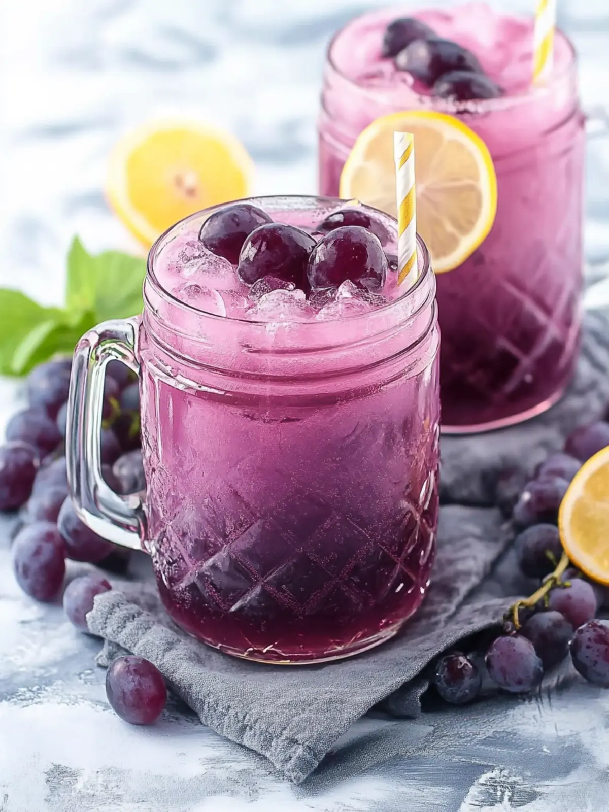 Sparkling Grape Punch