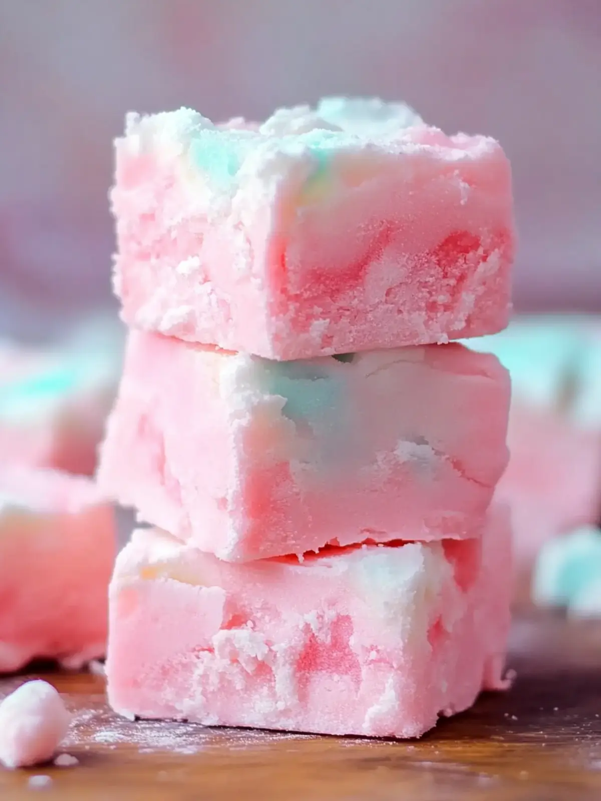 Cotton Candy Fudge