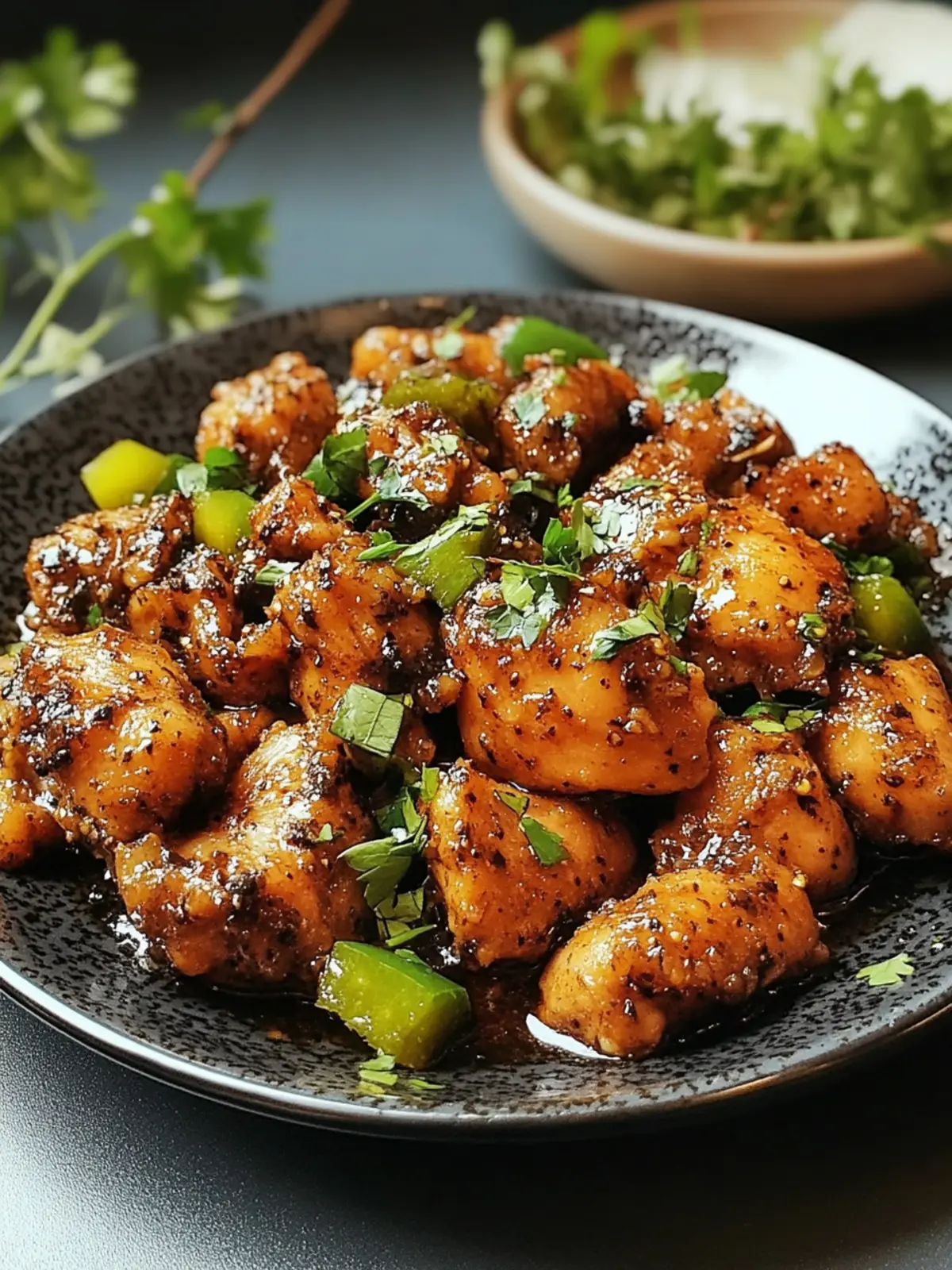 Black Pepper Chicken