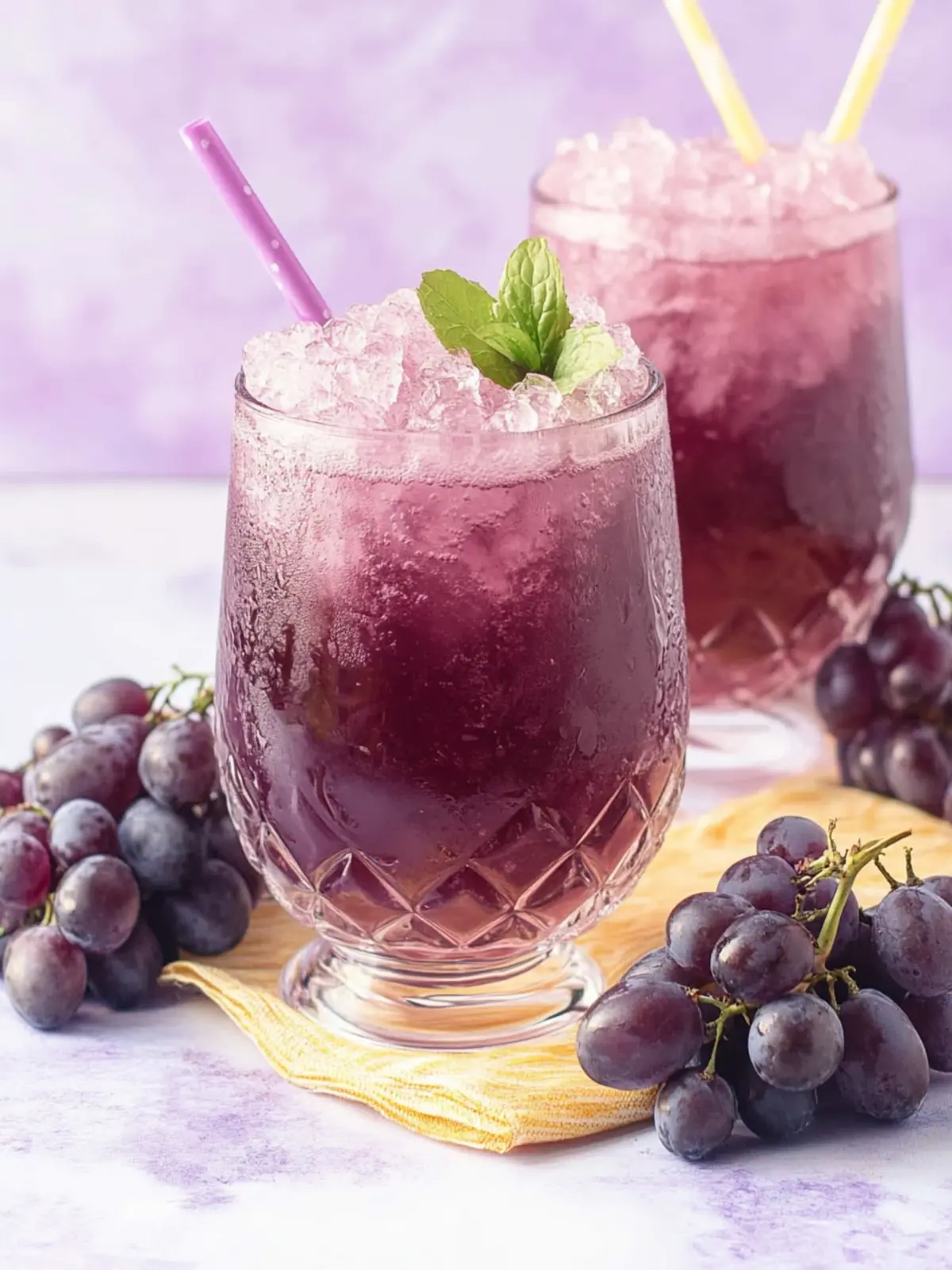 Sparkling Grape Punch