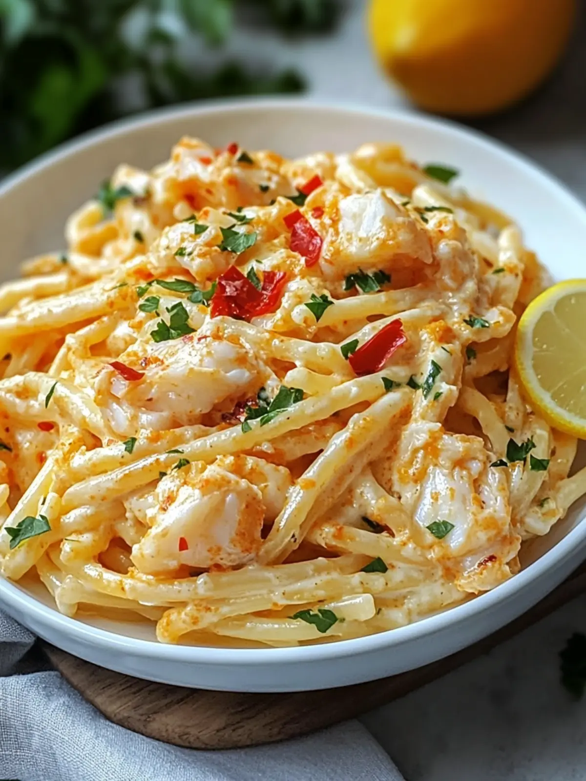 Cajun Crab Pasta