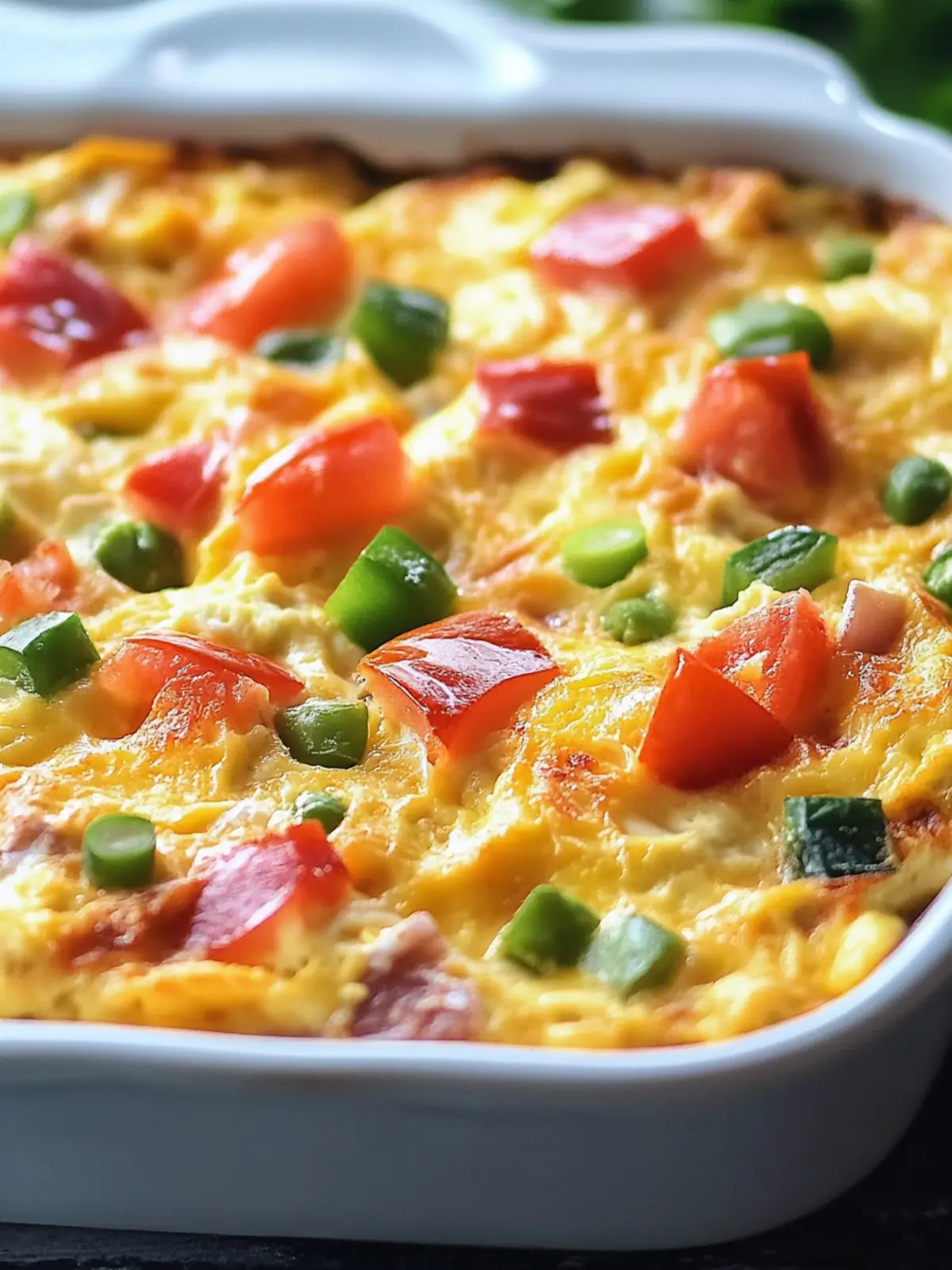 Denver Omelet Egg Bake