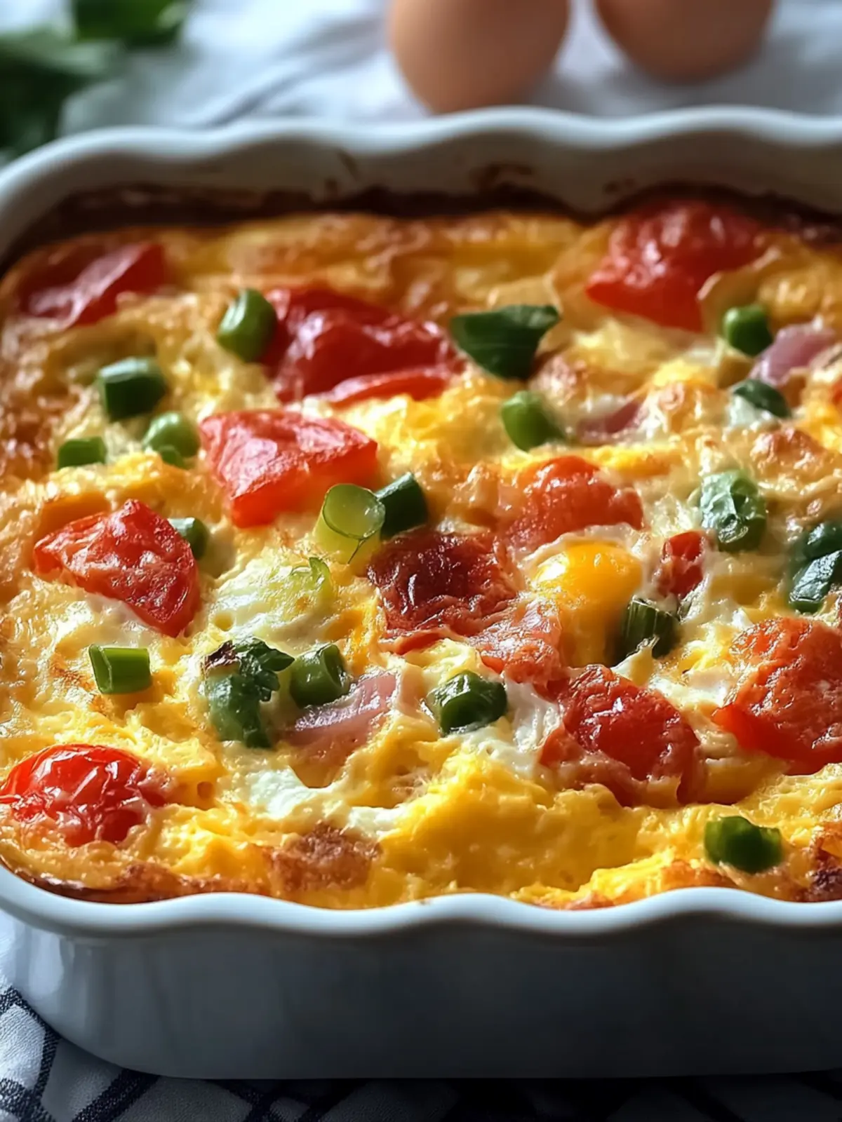 Denver Omelet Egg Bake