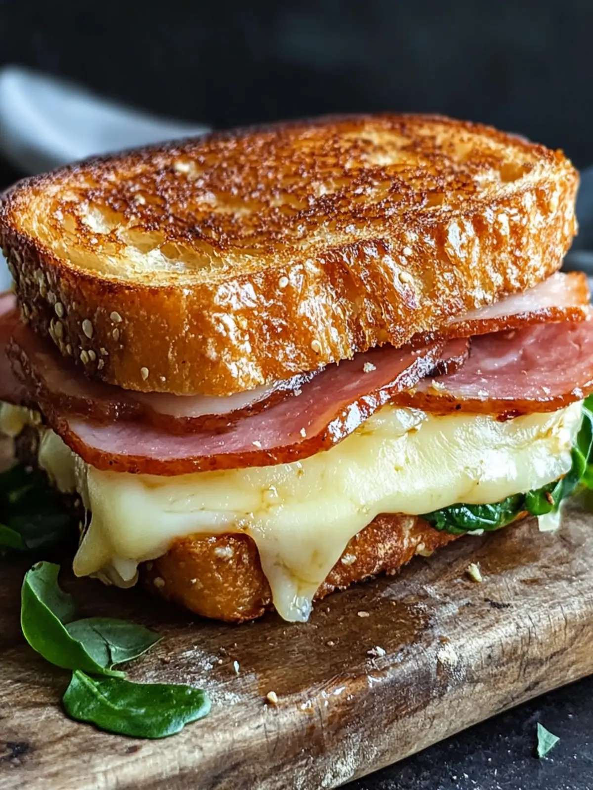 French Ham & Cheese Sandwich