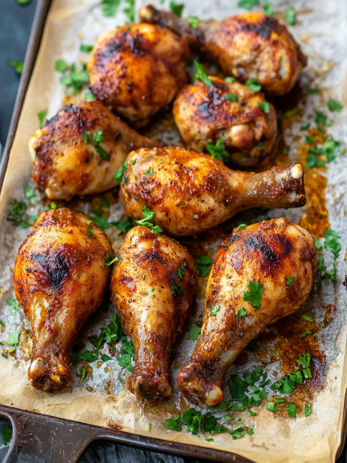 Crispy Baked Chicken Drumsticks