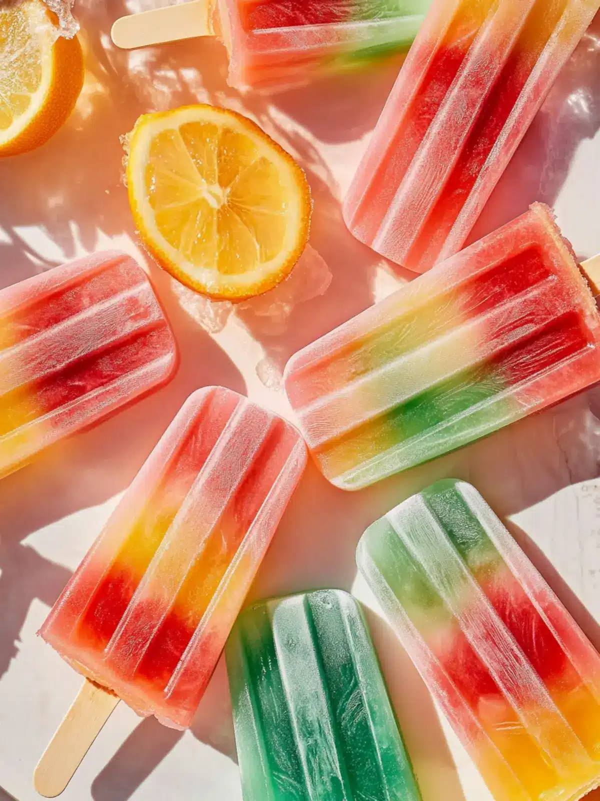 Jello Popsicles
