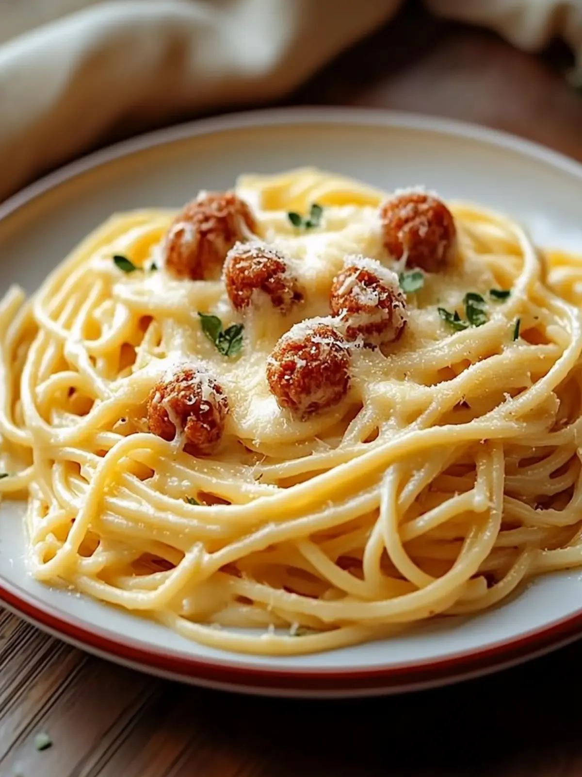 Creamy Spaghetti Alfredo