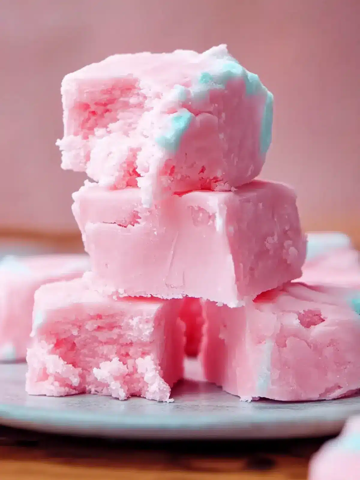 Cotton Candy Fudge