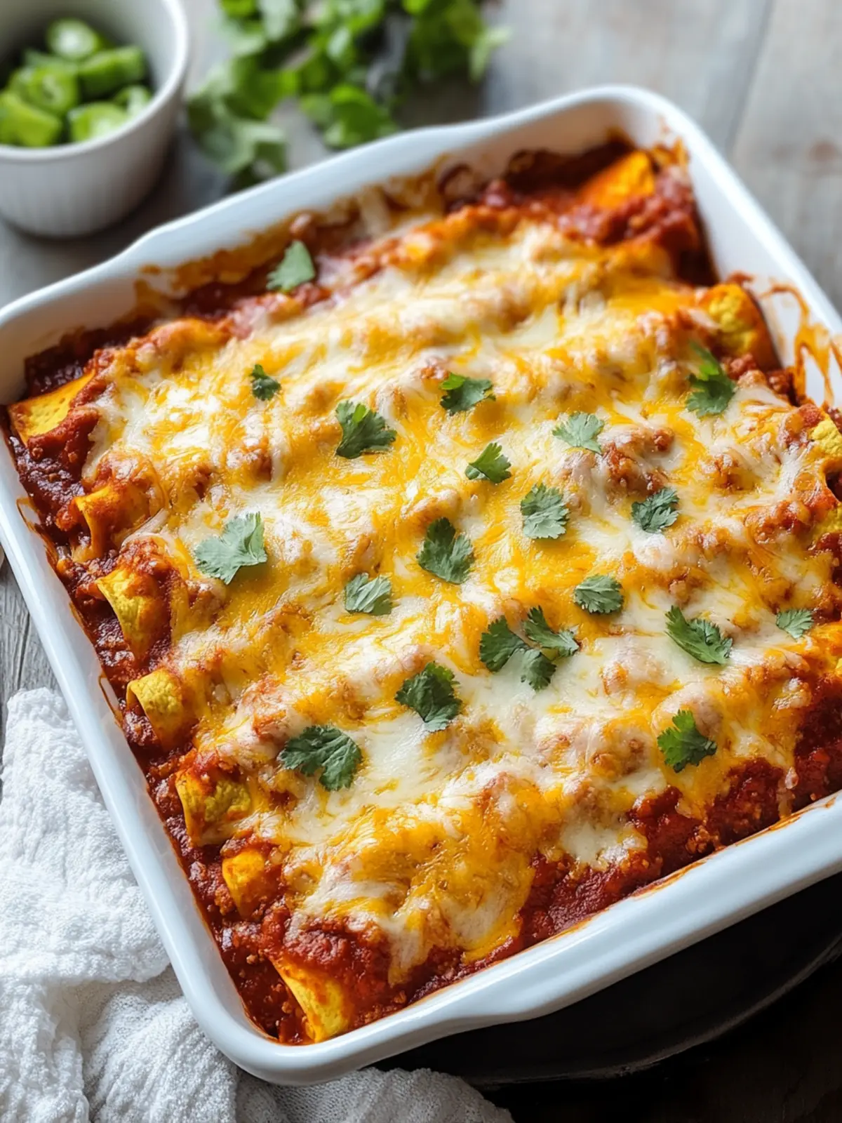 Red Enchilada Casserole