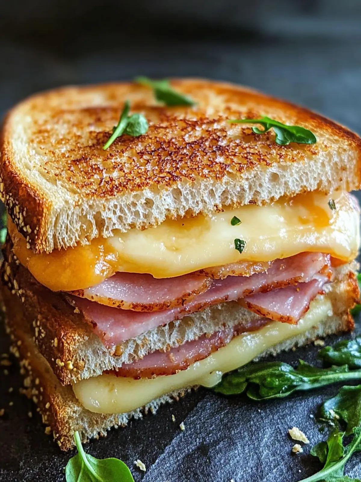 French Ham & Cheese Sandwich