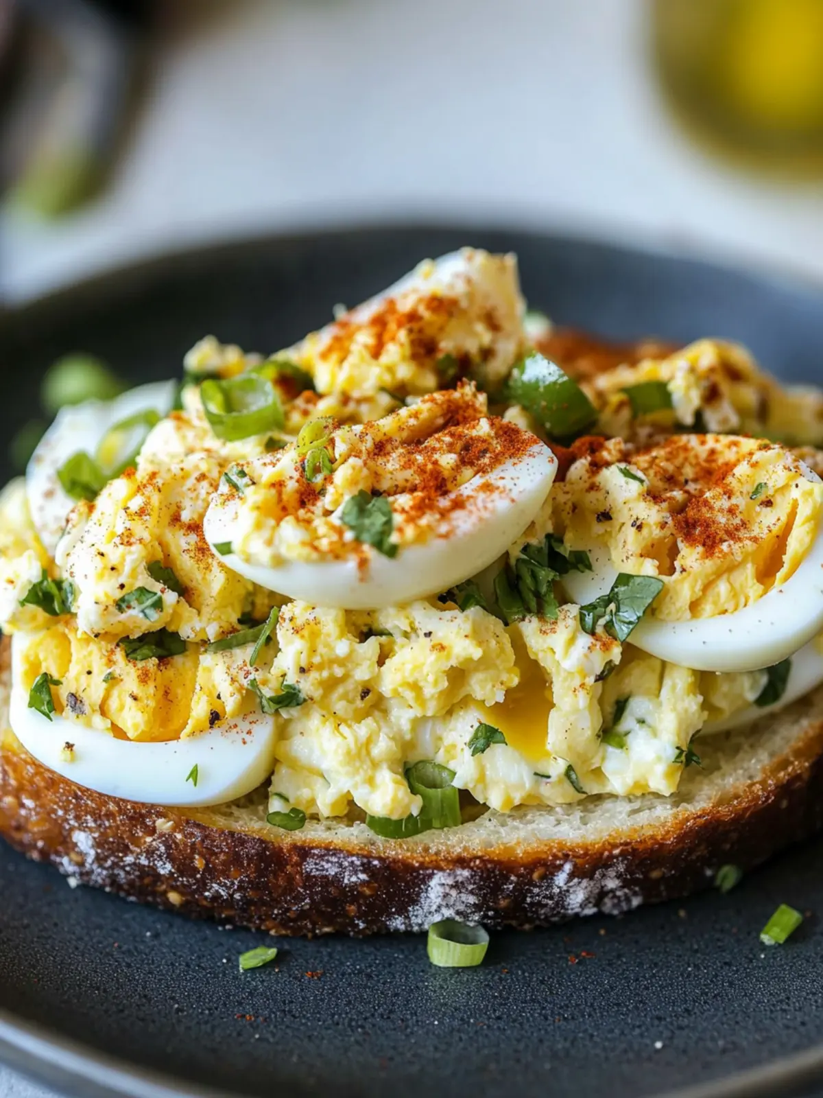 Crispy Egg Salad