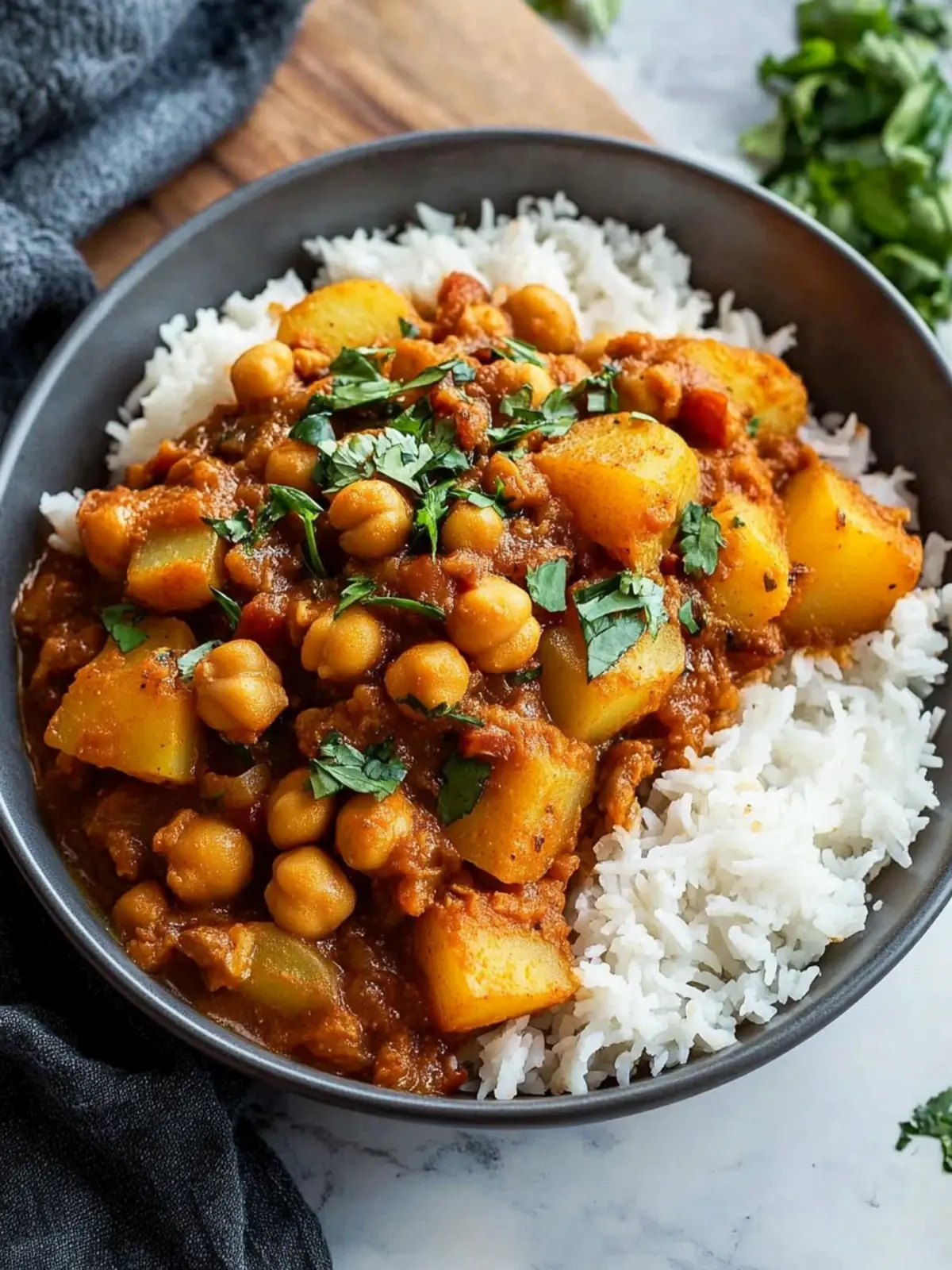 Chickpea and Potato Curry