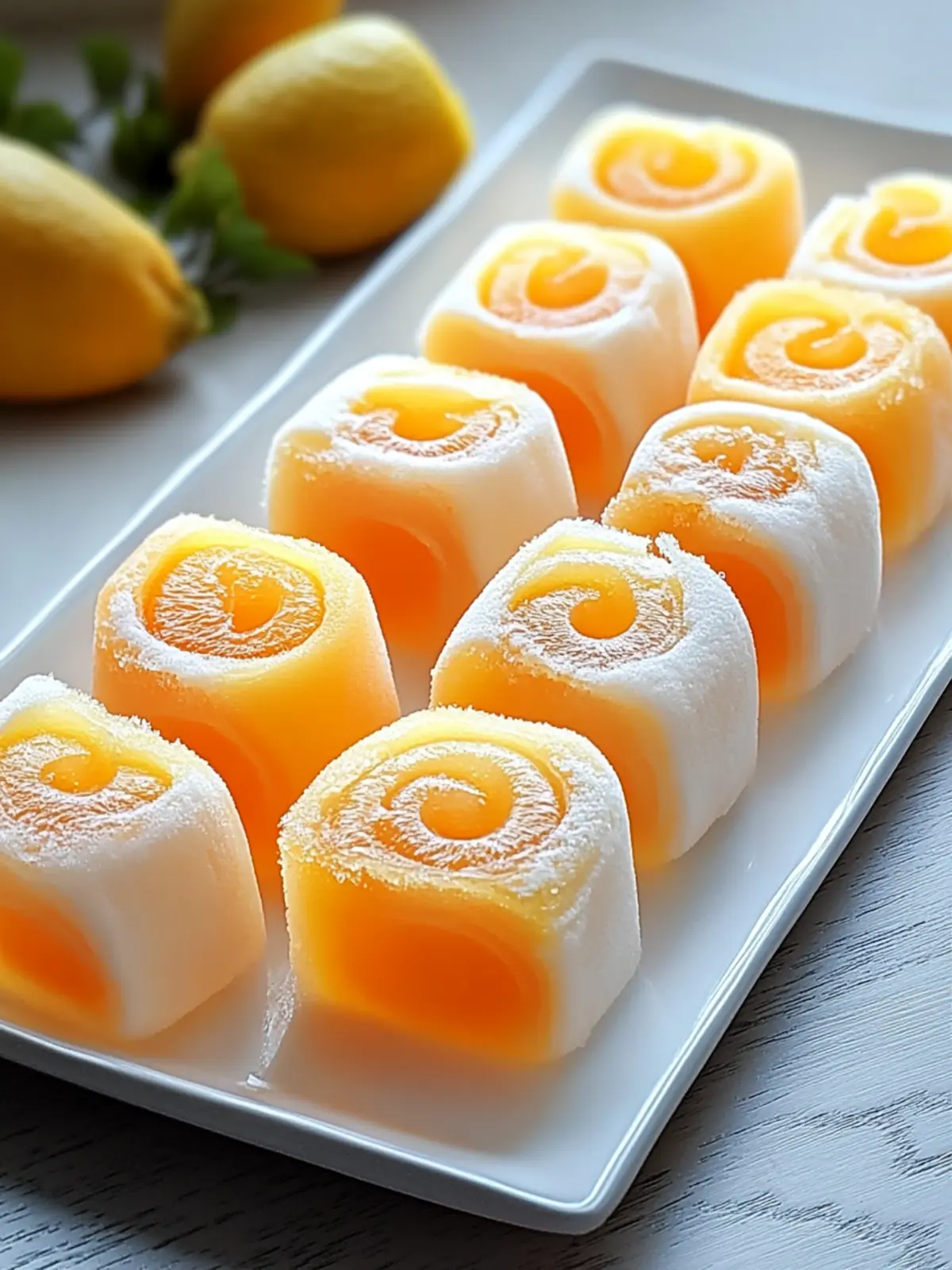 Creamsicle Vodka Jello Rollups