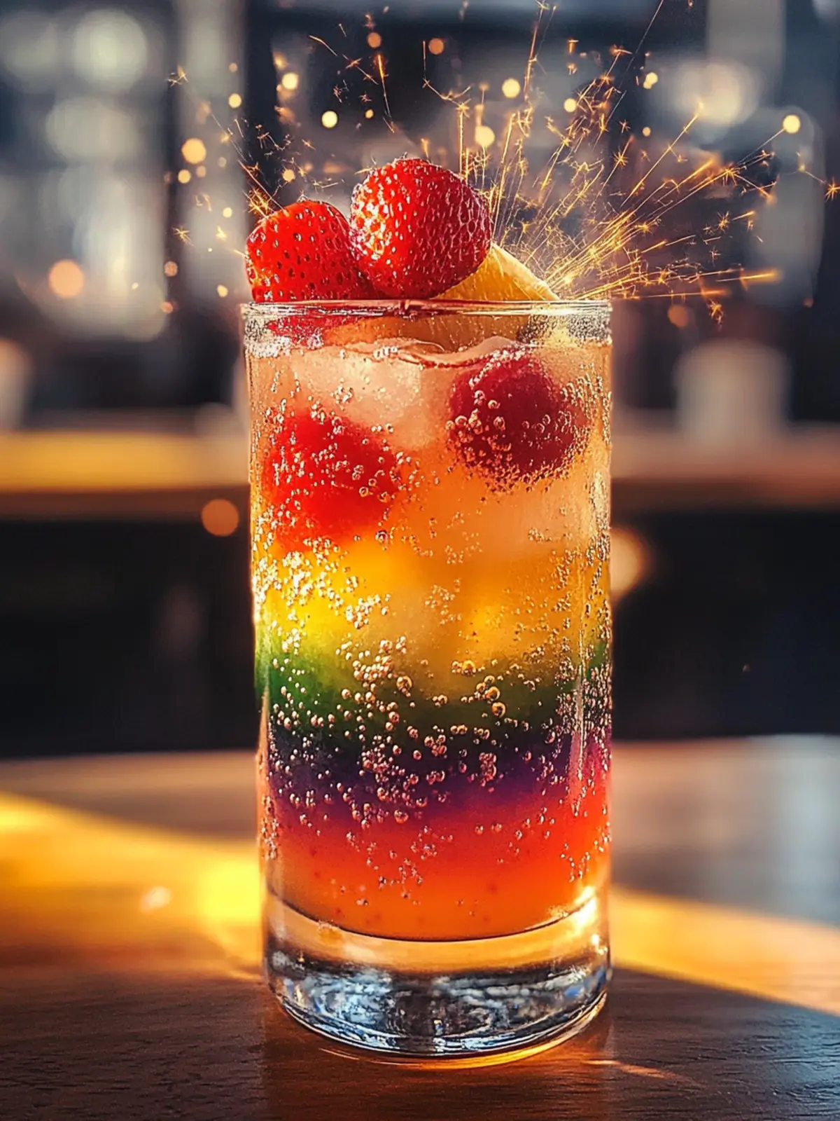 Rainbow Sparkler