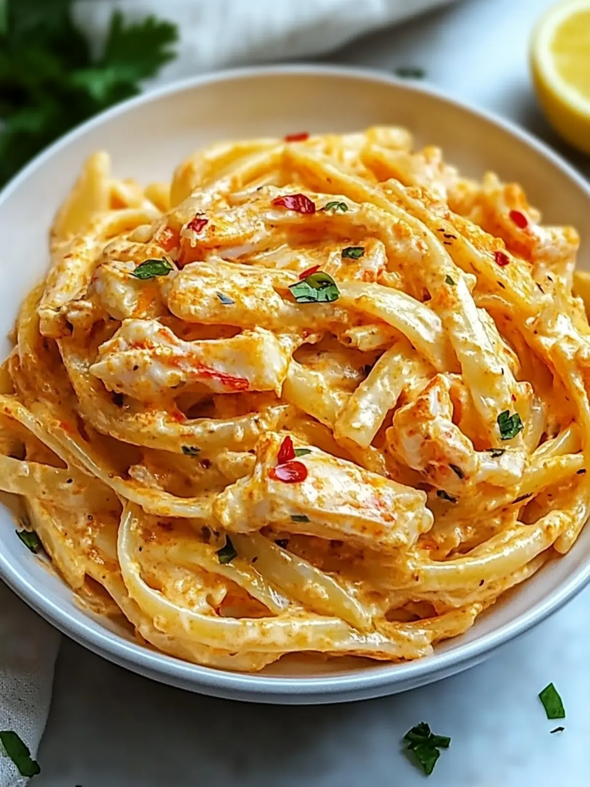 Cajun Crab Pasta