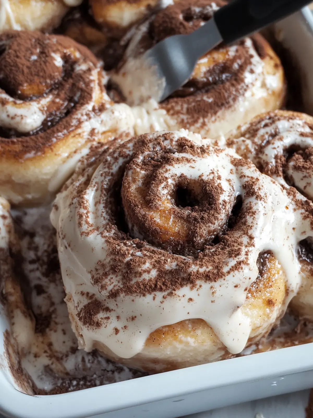Tiramisu Cinnamon Rolls