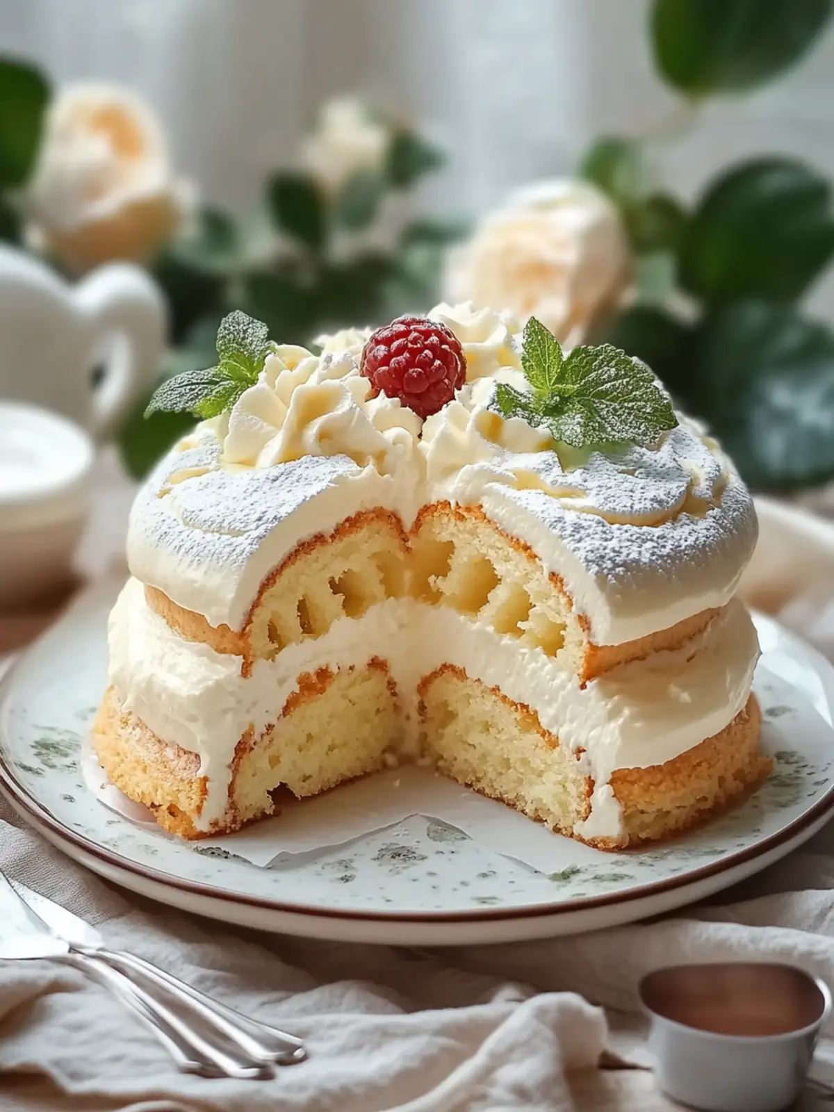 Heavenly Karpatka Cake