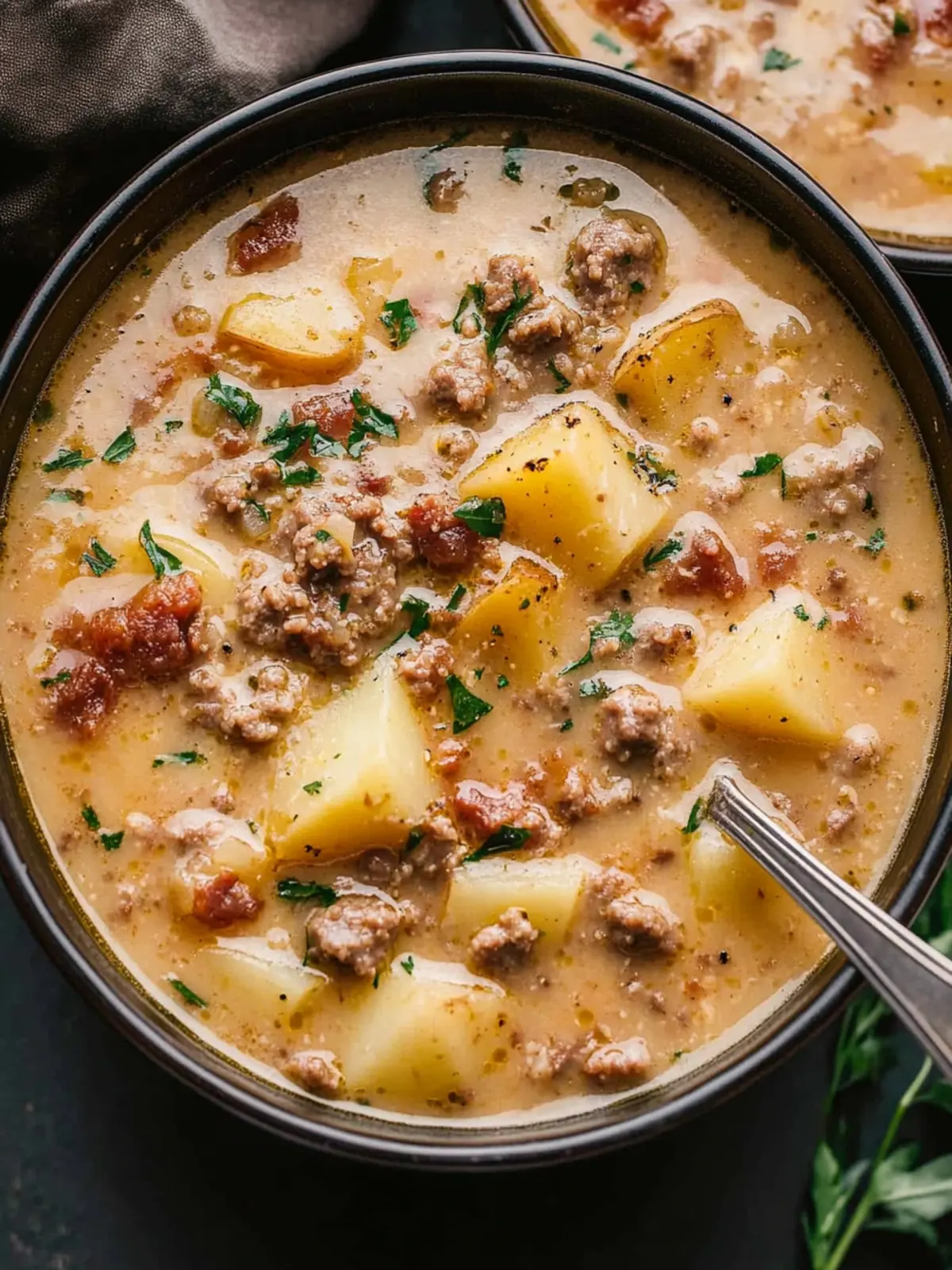Tuscan Sausage and Potato Soup