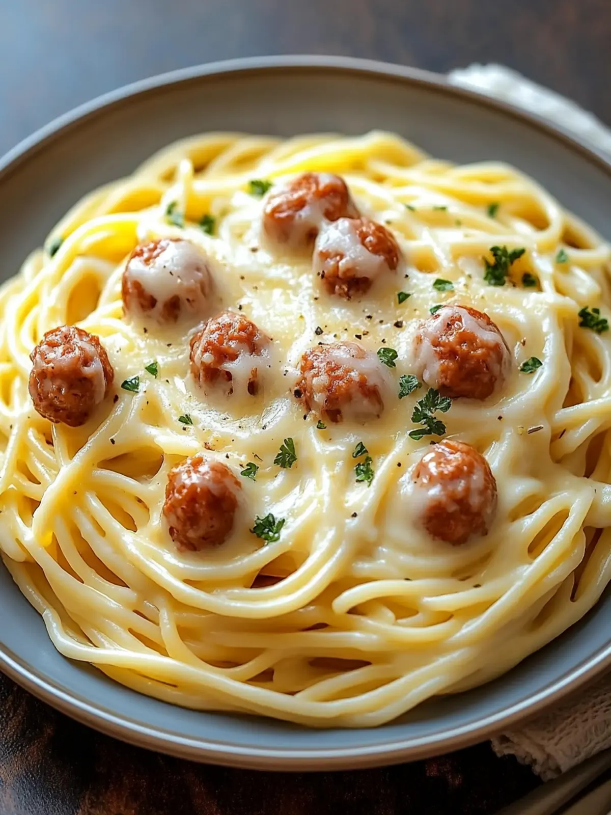 Creamy Spaghetti Alfredo