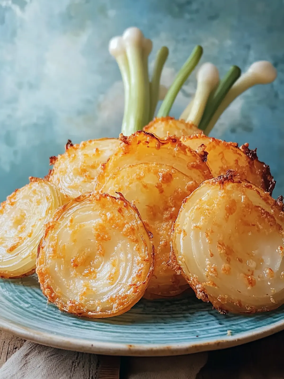Cheesy Onion Crisp