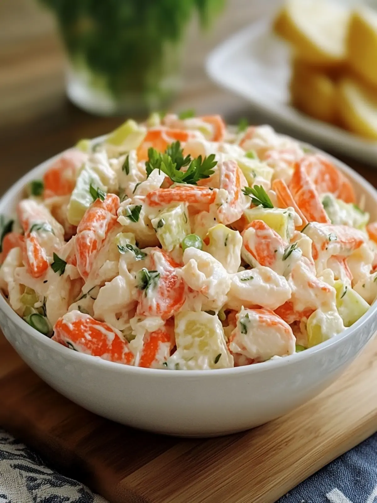 Paula Deen Crab Salad