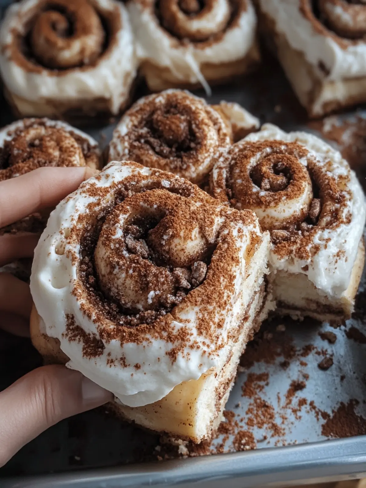 Tiramisu Cinnamon Rolls