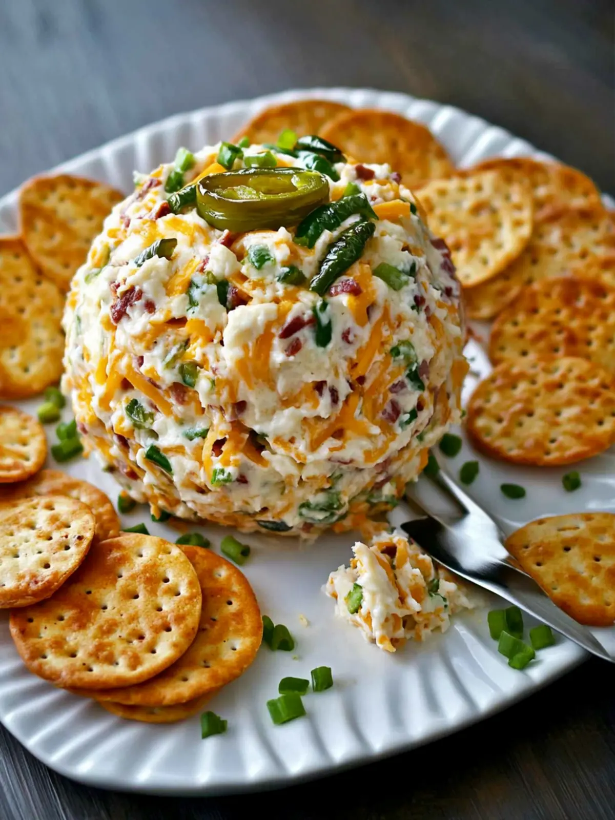 Jalapeno Popper Cheese Ball