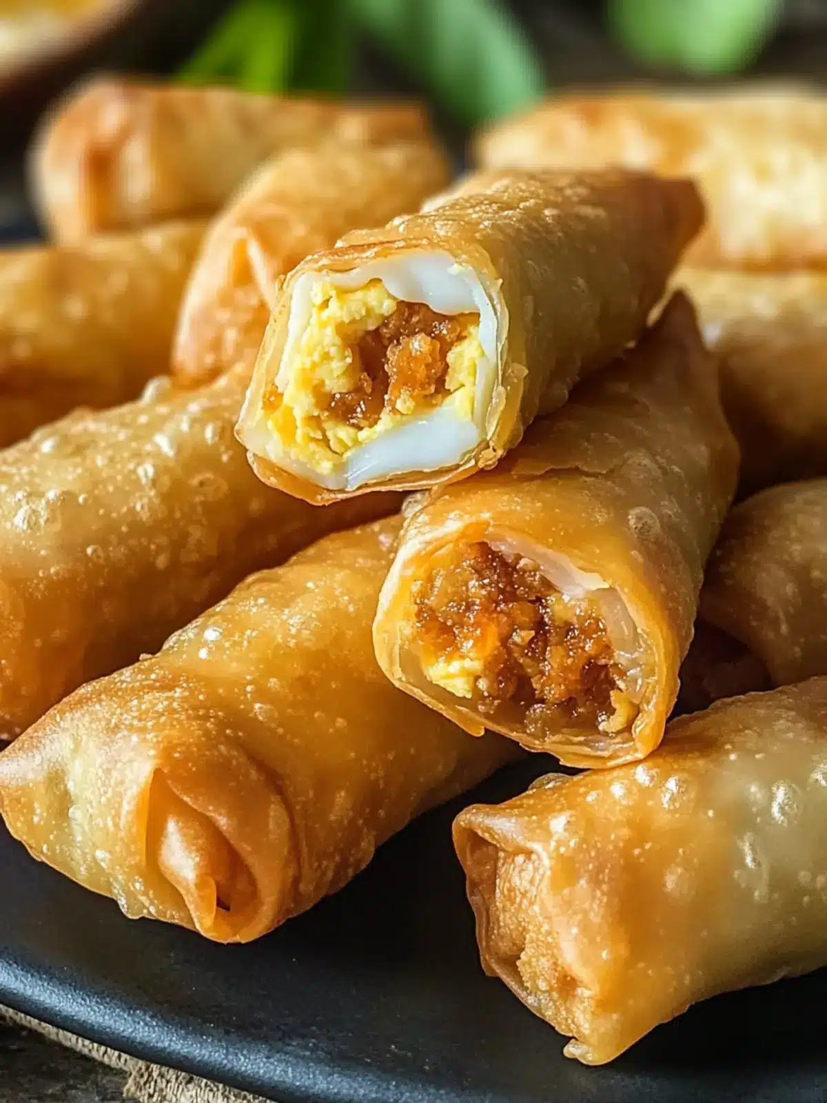 Crispy Golden Brown Egg Rolls